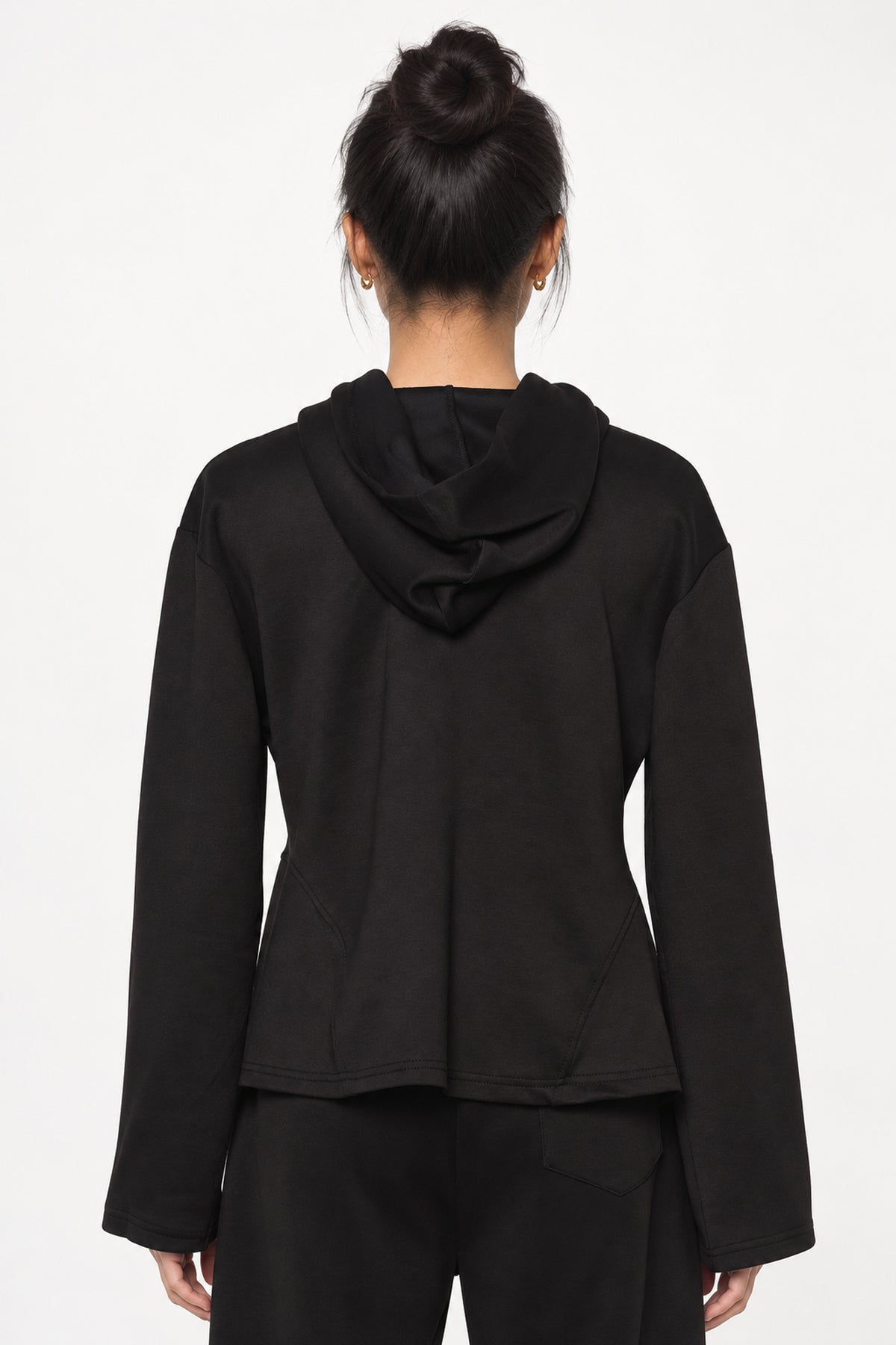 JOY - Paradise 2 in 1 Hoodie and Pants Set in Black