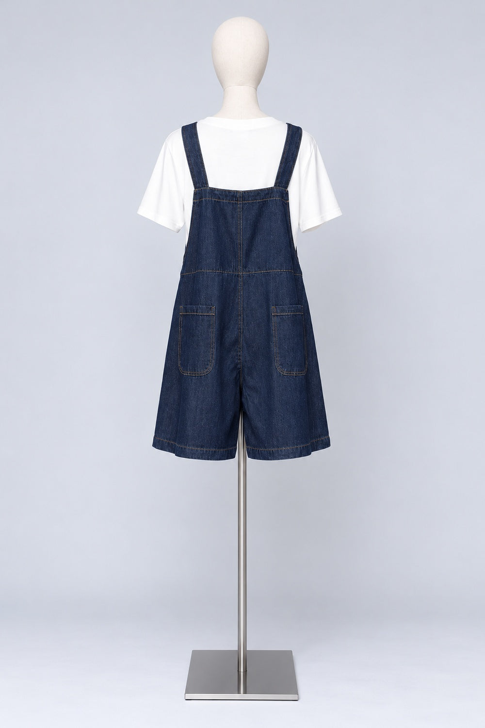 PO - Jinna Denim Pinafore Playsuit