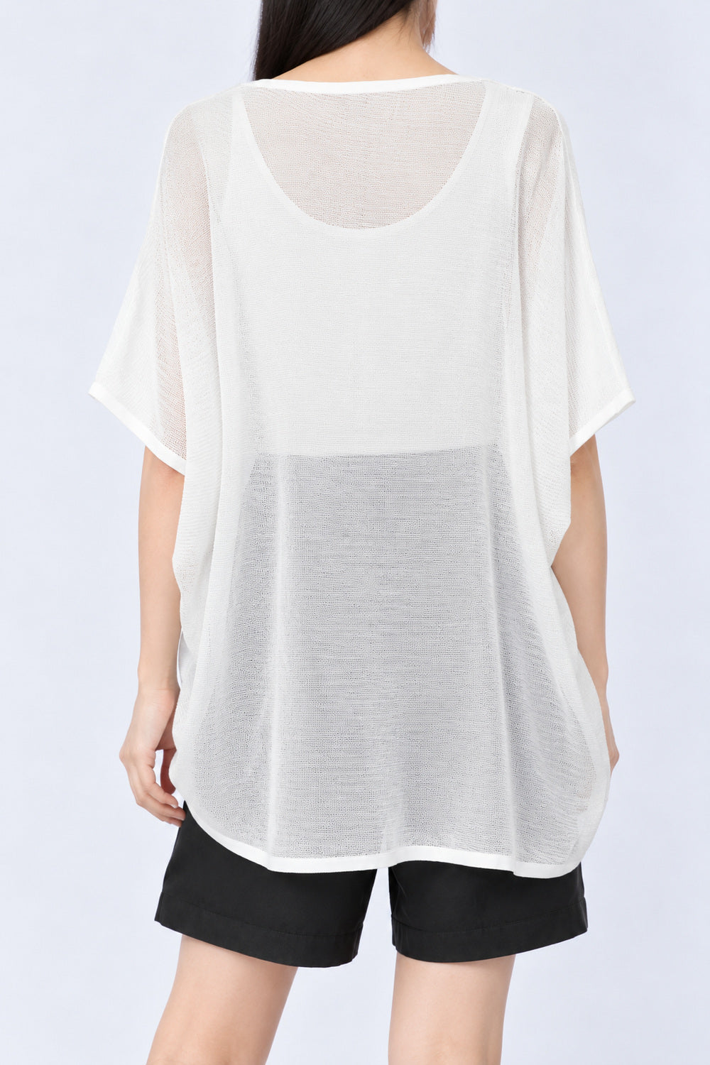 Cora Knit Top in White
