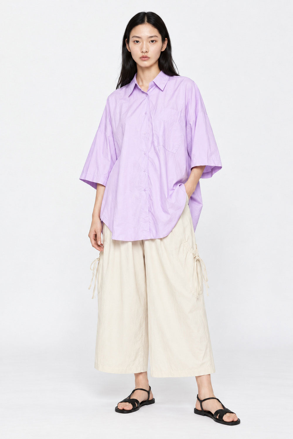 Ven Shirt in Purple Pink
