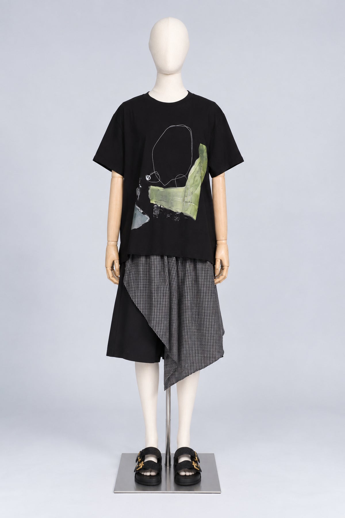 PO - Spor Abstract Printed Top