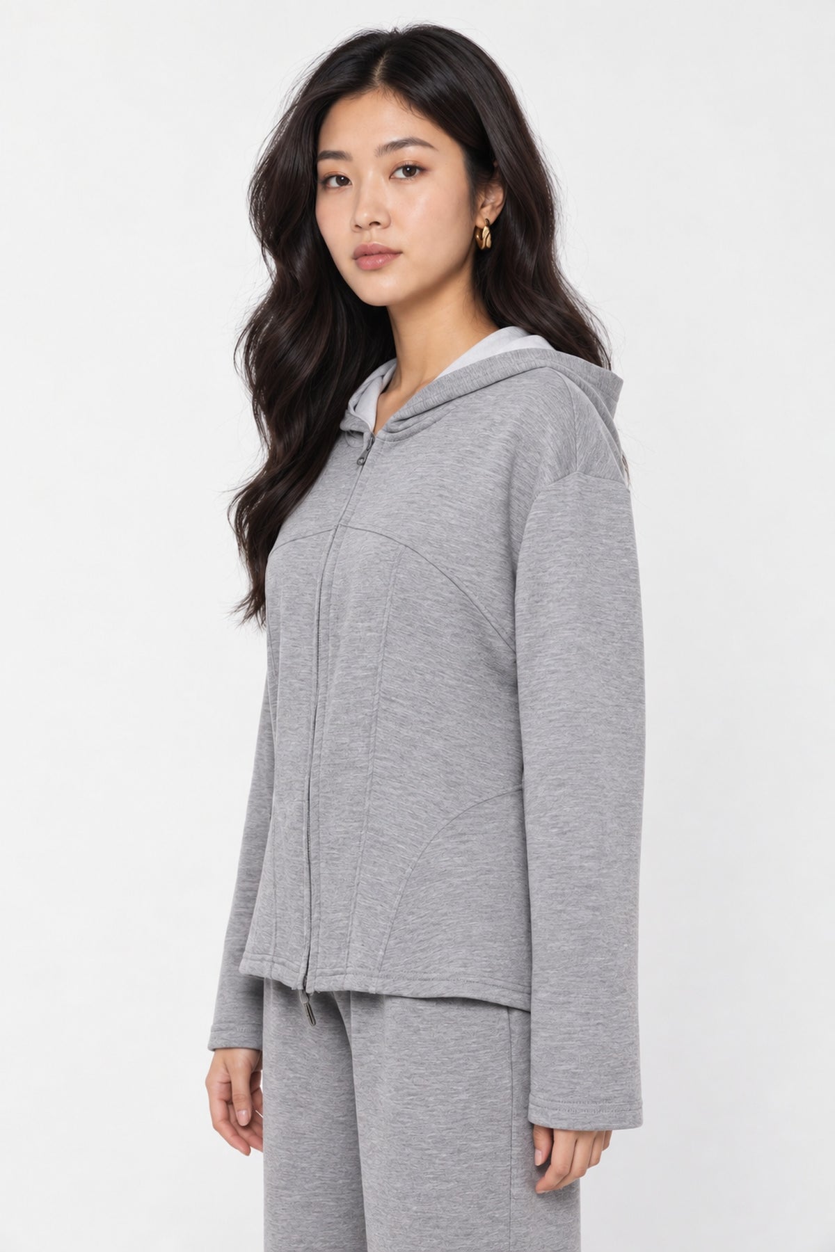 JOY - Paradise 2 in 1 Hoodie and Pants Set in Grey