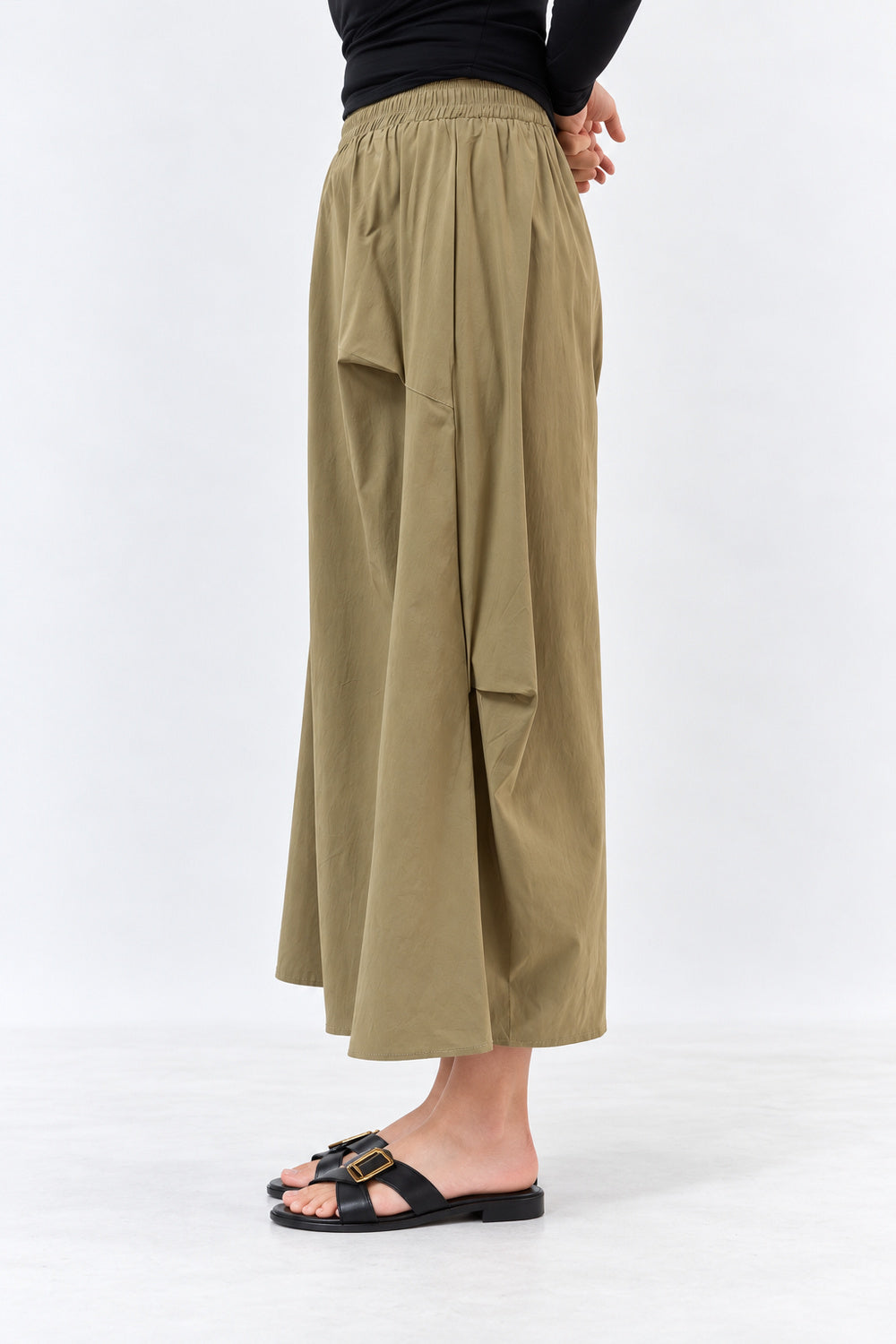 Dreama Culottes in Khaki