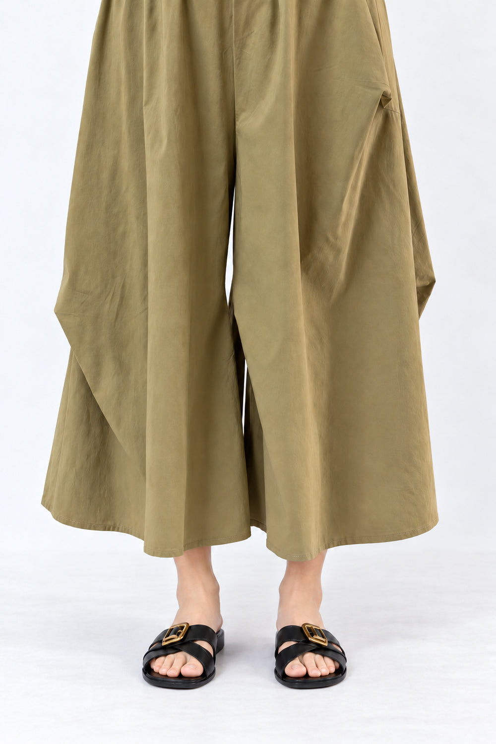 Dreama Culottes in Khaki