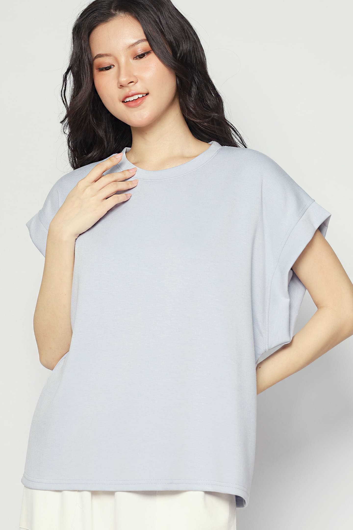JOY - 24/7 Top in Baby Blue