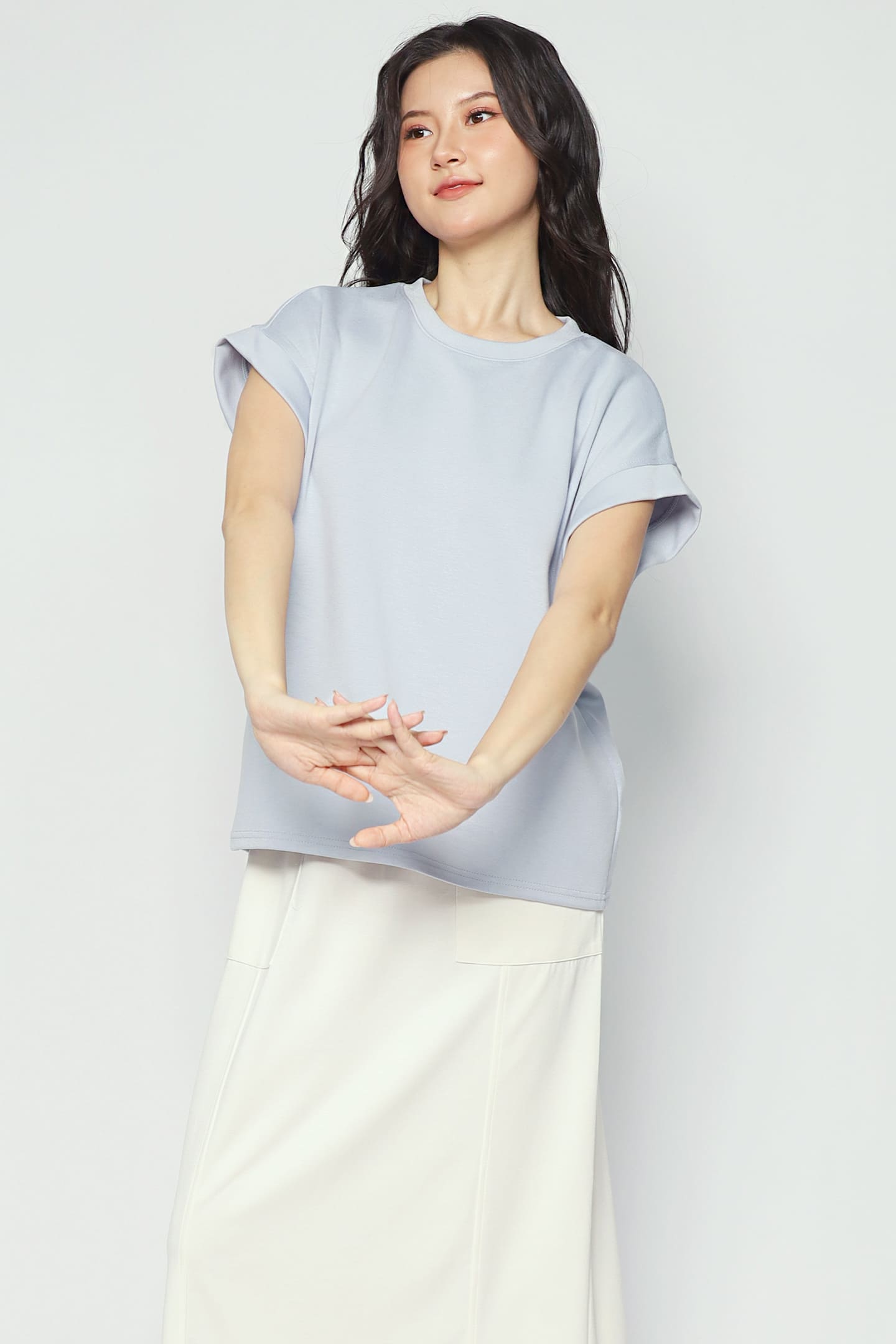 JOY - 24/7 Top in Baby Blue