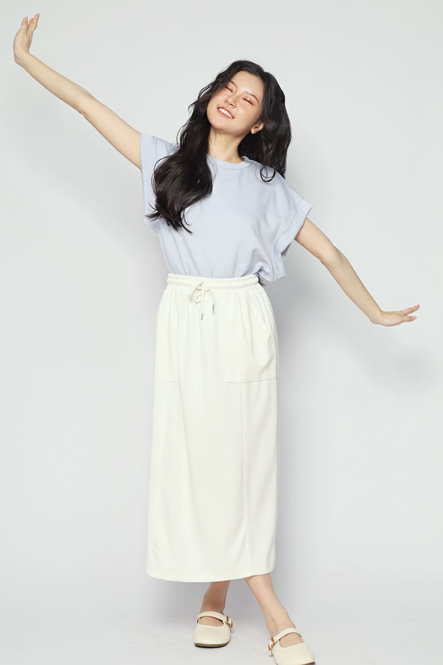 JOY - 24/7 Top in Baby Blue