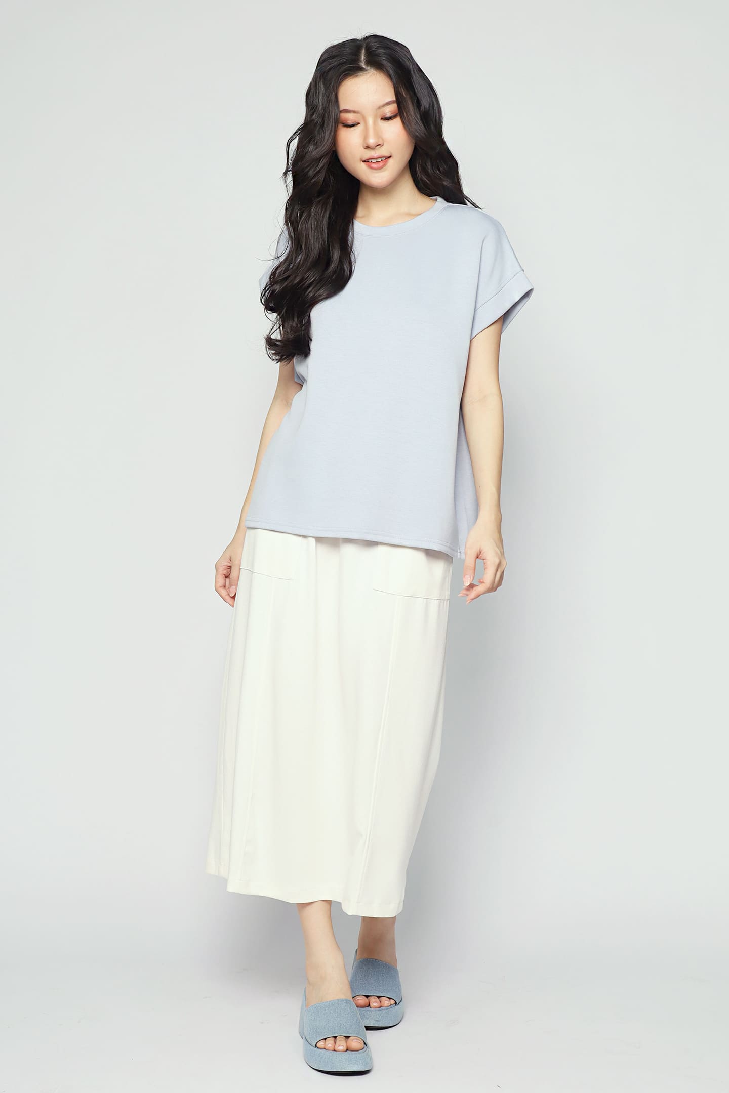 JOY - 24/7 Top in Baby Blue