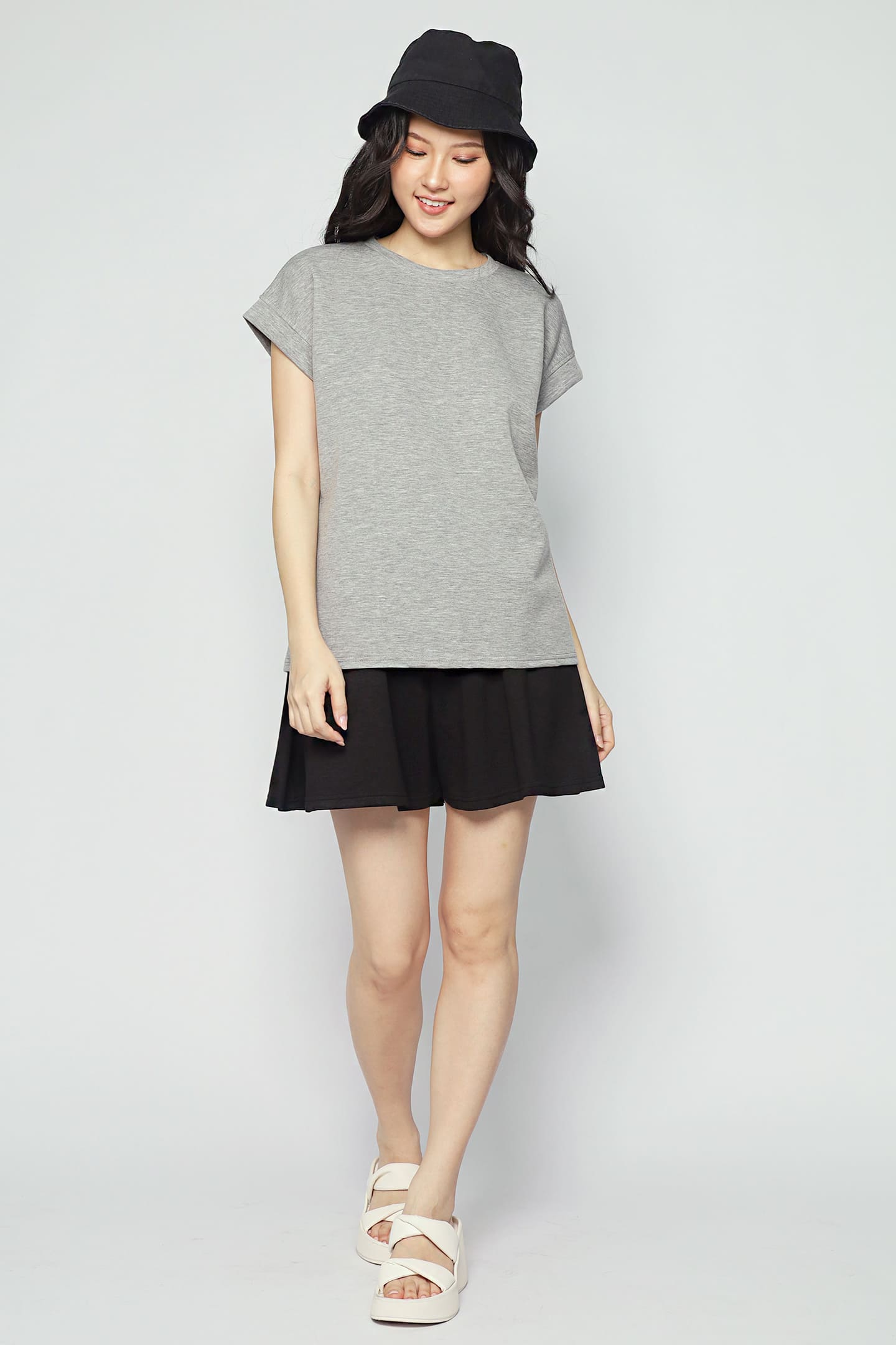 JOY - 24/7 Top in Grey