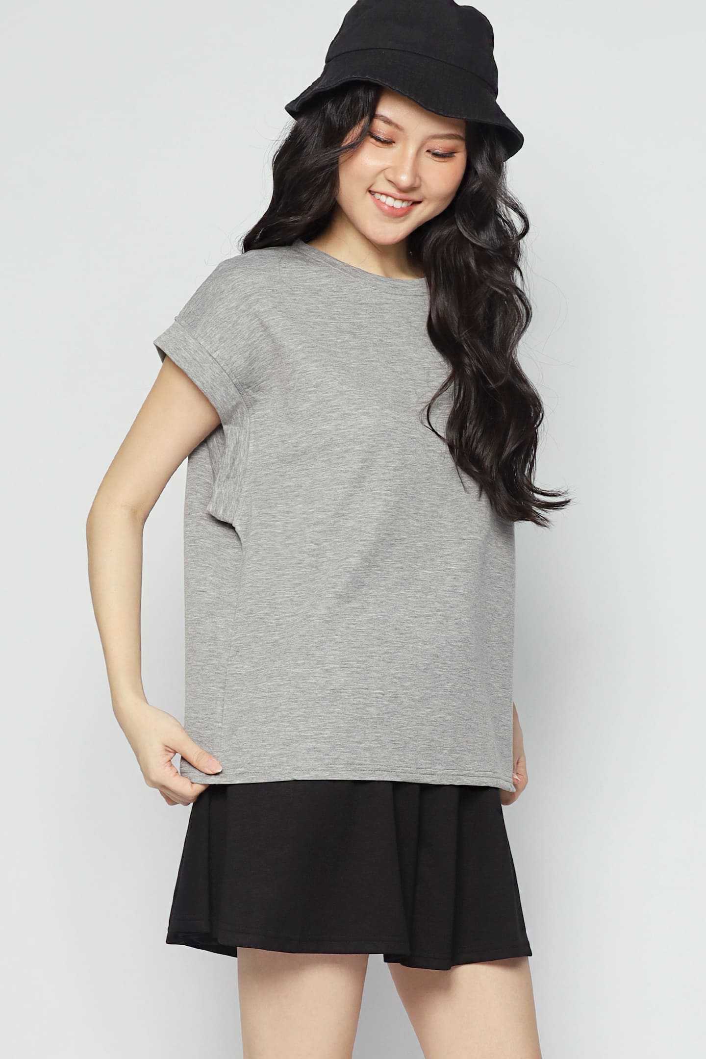 JOY - 24/7 Top in Grey