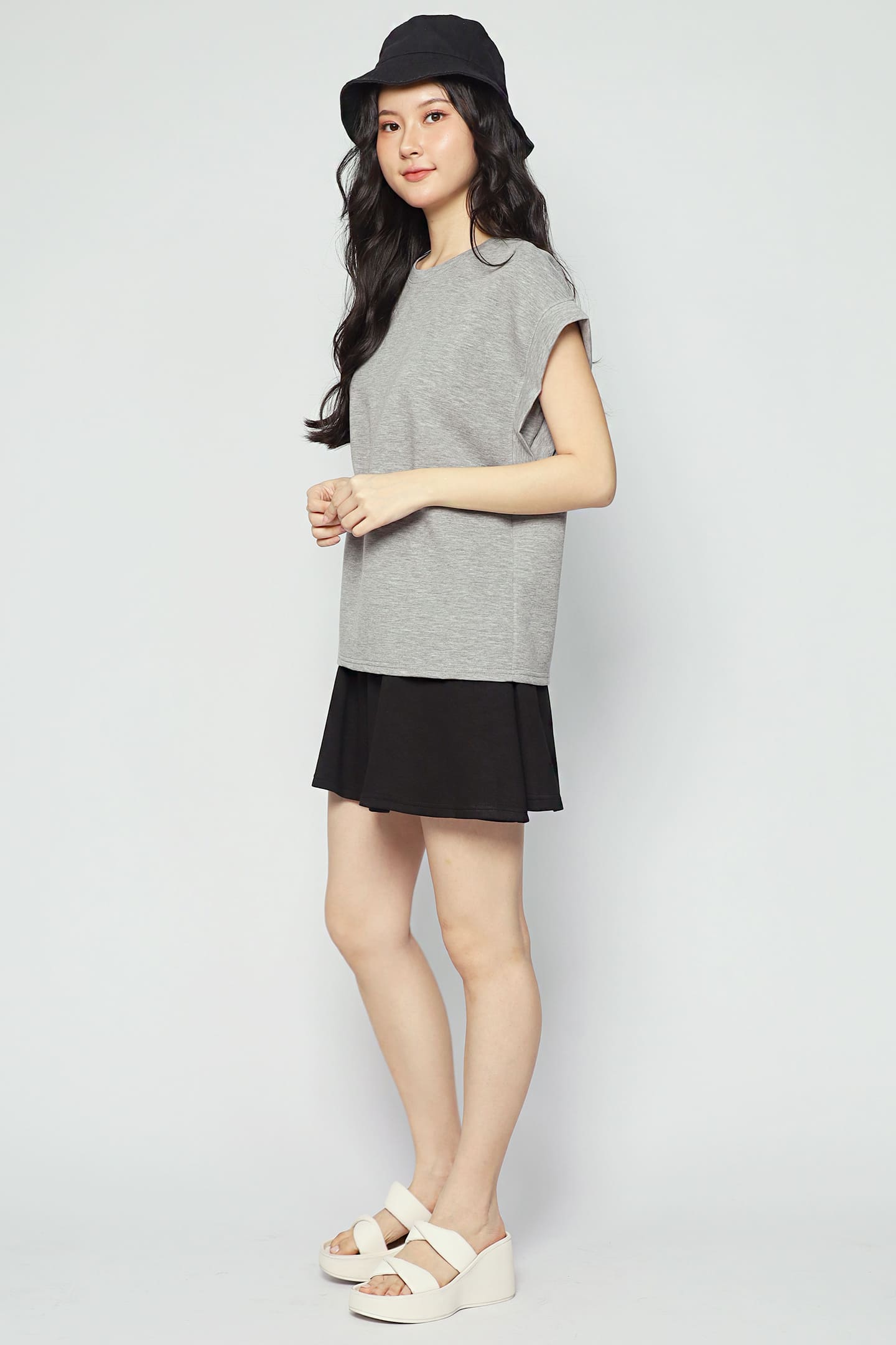 JOY - 24/7 Top in Grey