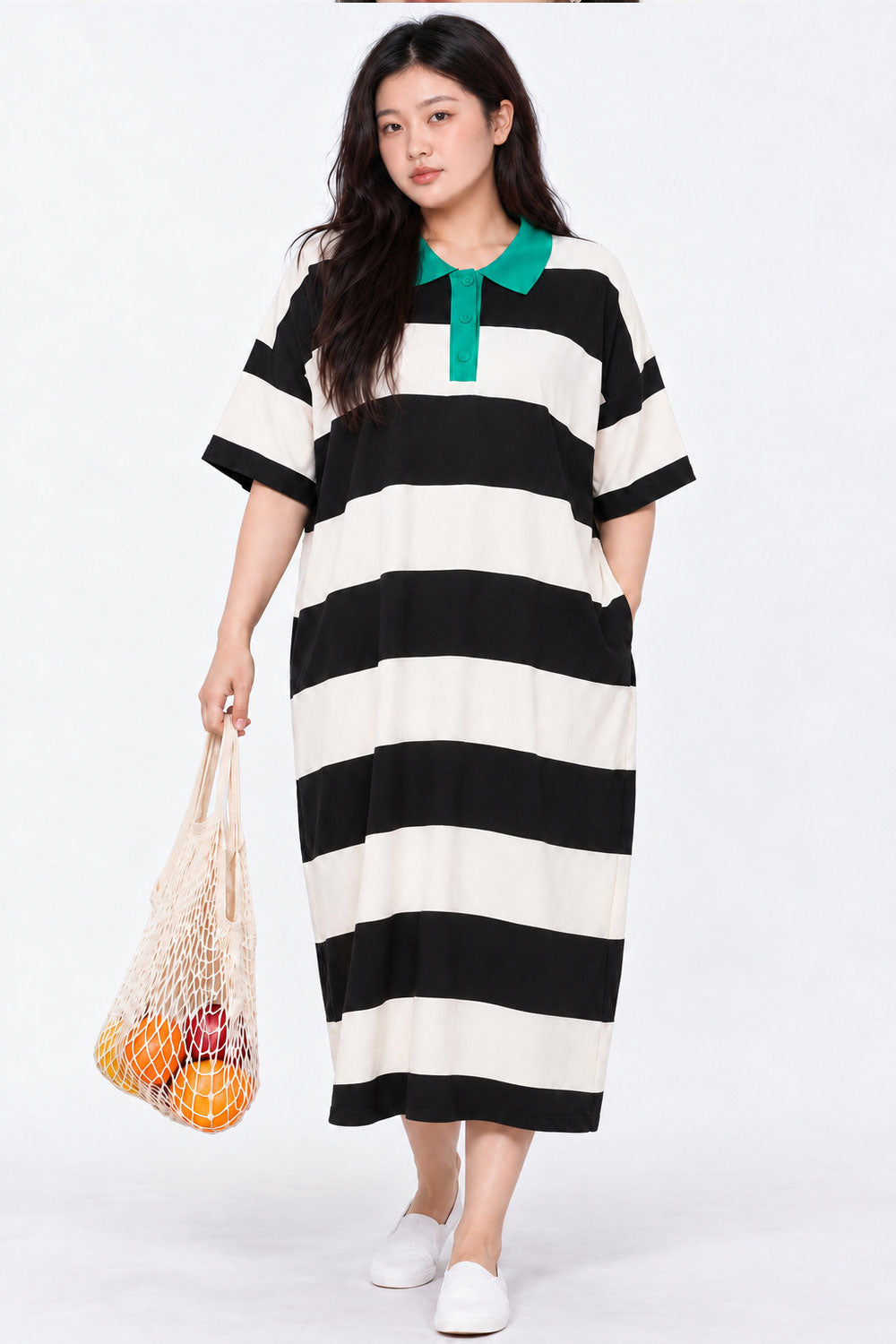 Brinley Stripes Knit Dress