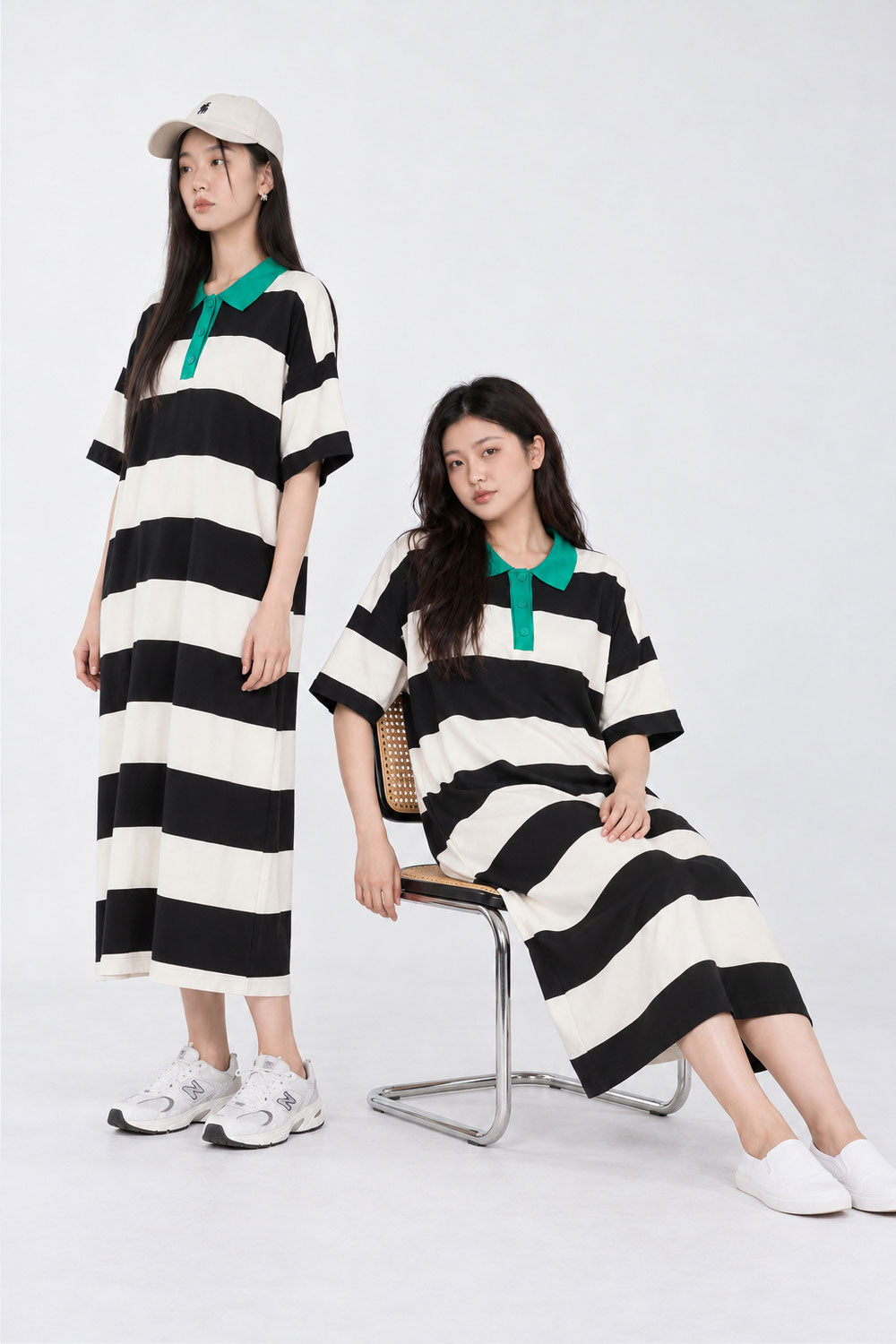 Brinley Stripes Knit Dress