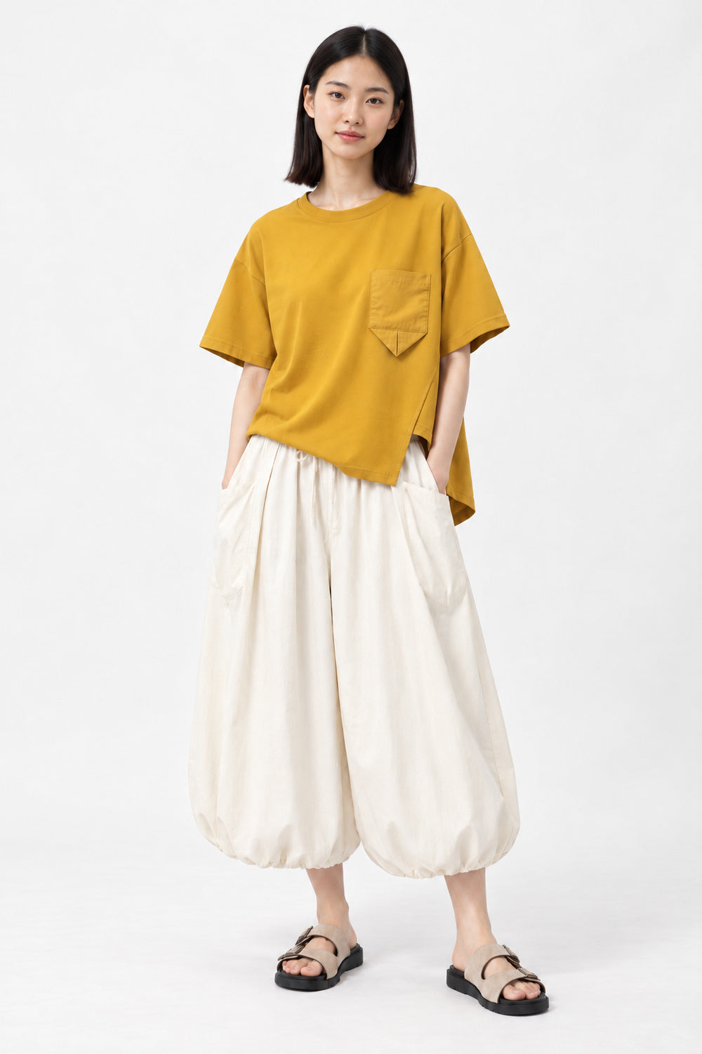 Easy By TE - First Thing Top in Yellow