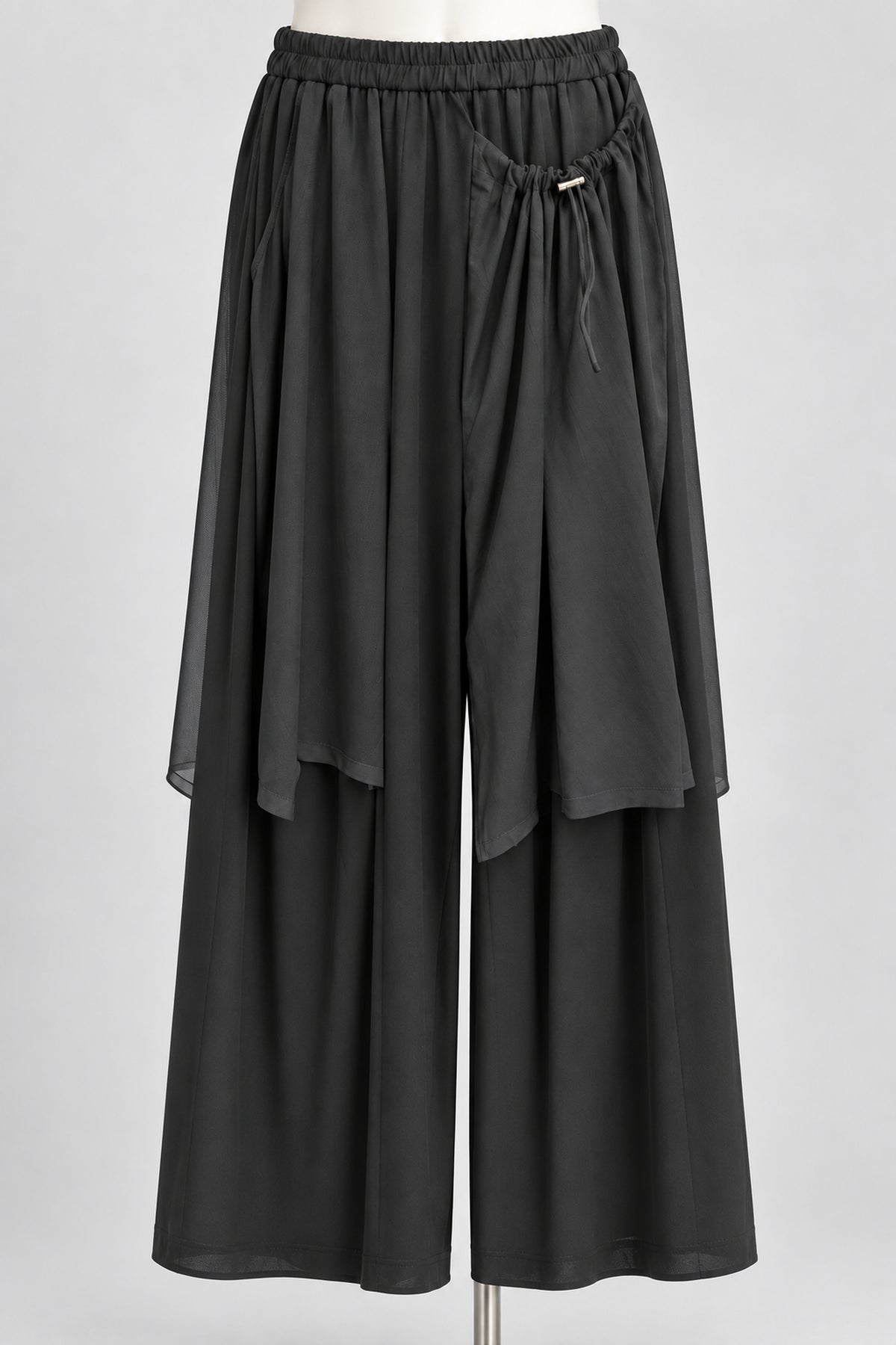 PO - Salora Layered Pants in Black