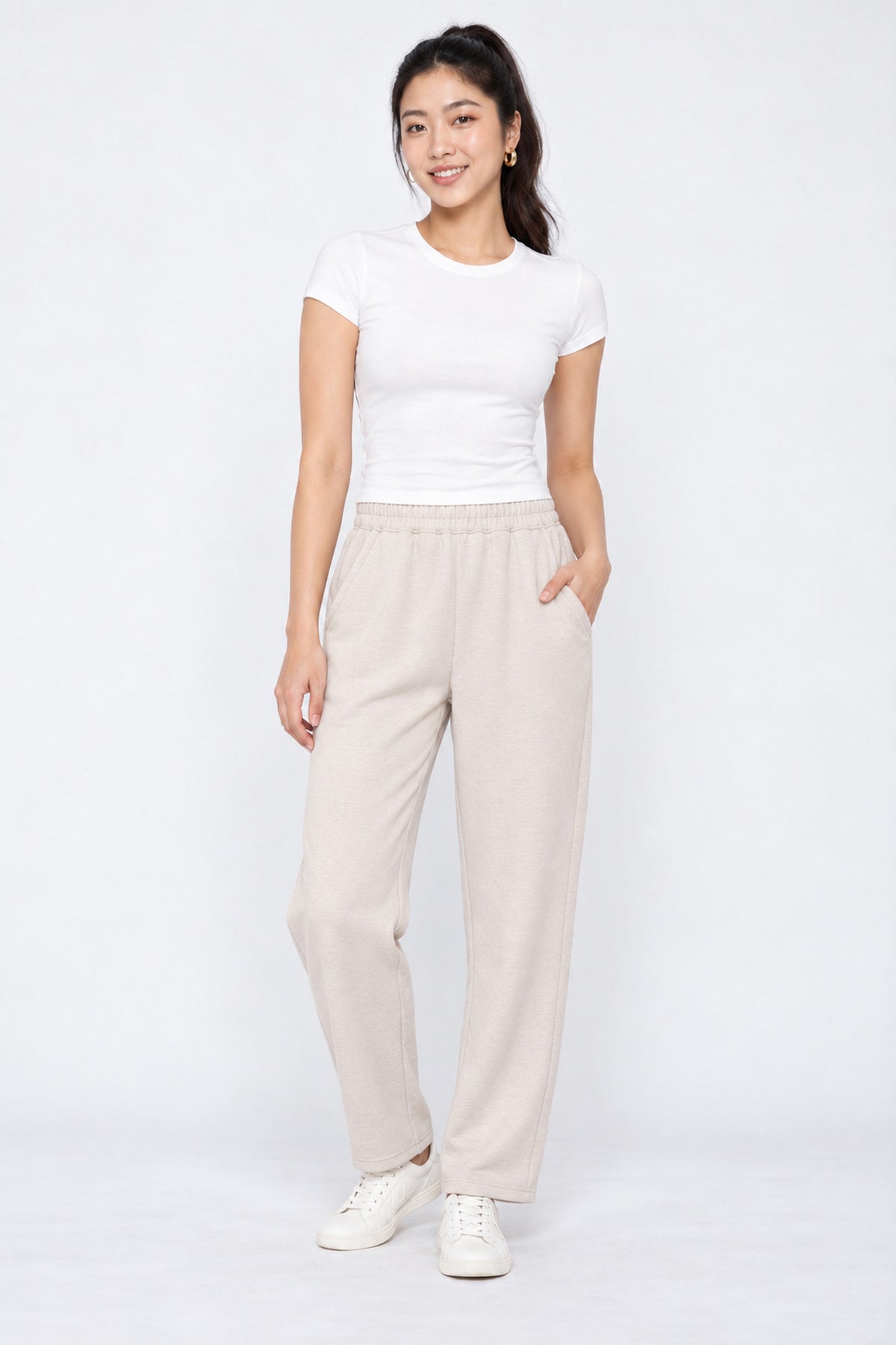 JOY - Anywhere Pants in Off White