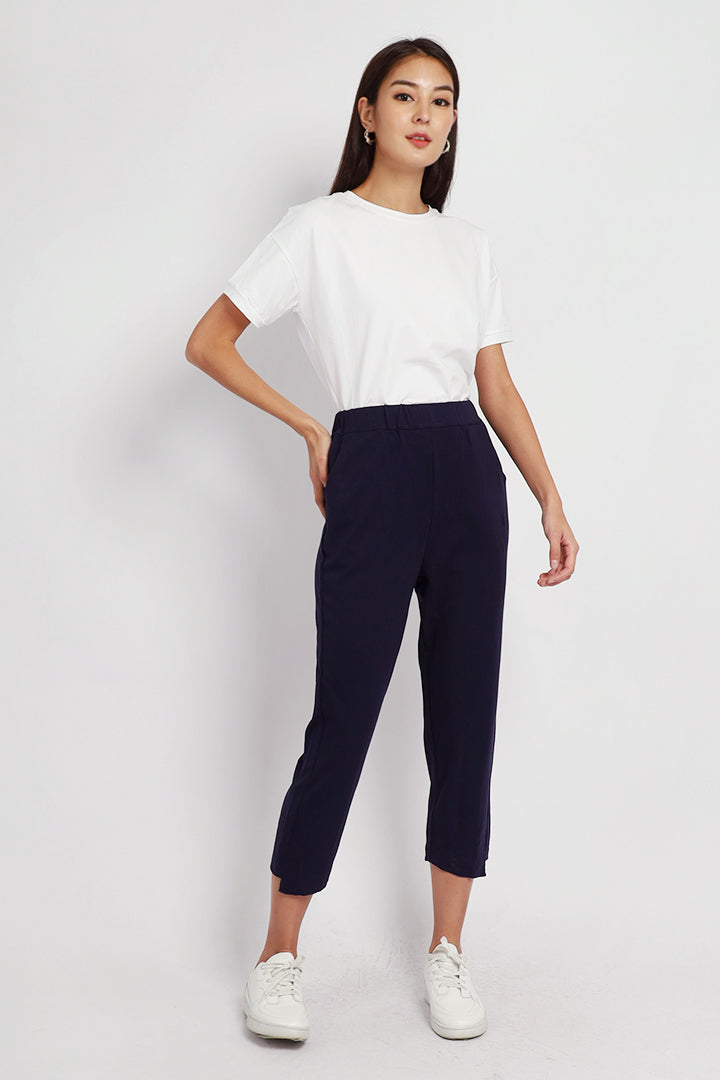 Backorders Yoges Pants in Navy Blue