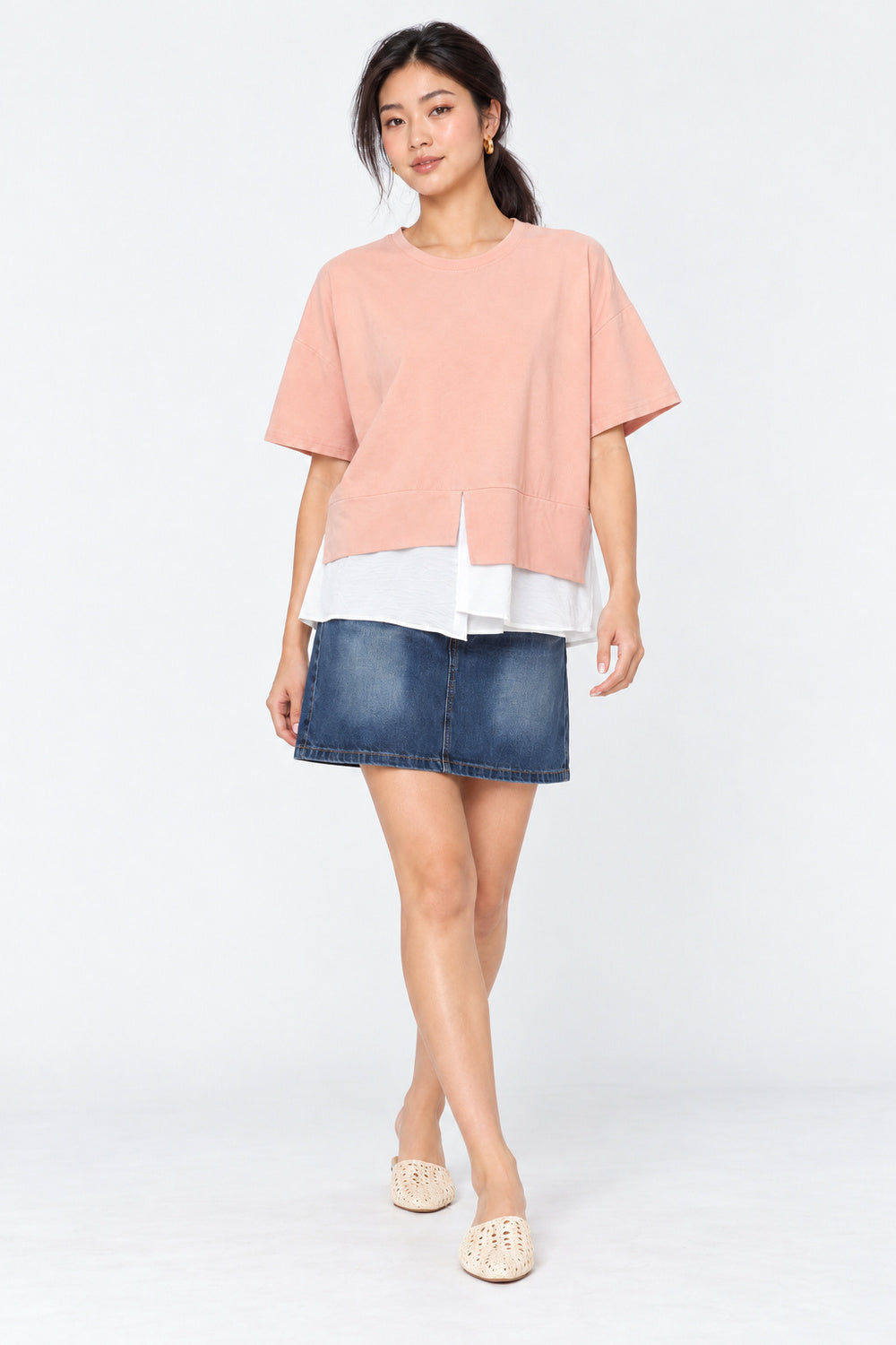 Backorders Easy by TE - Gena Top in Pink