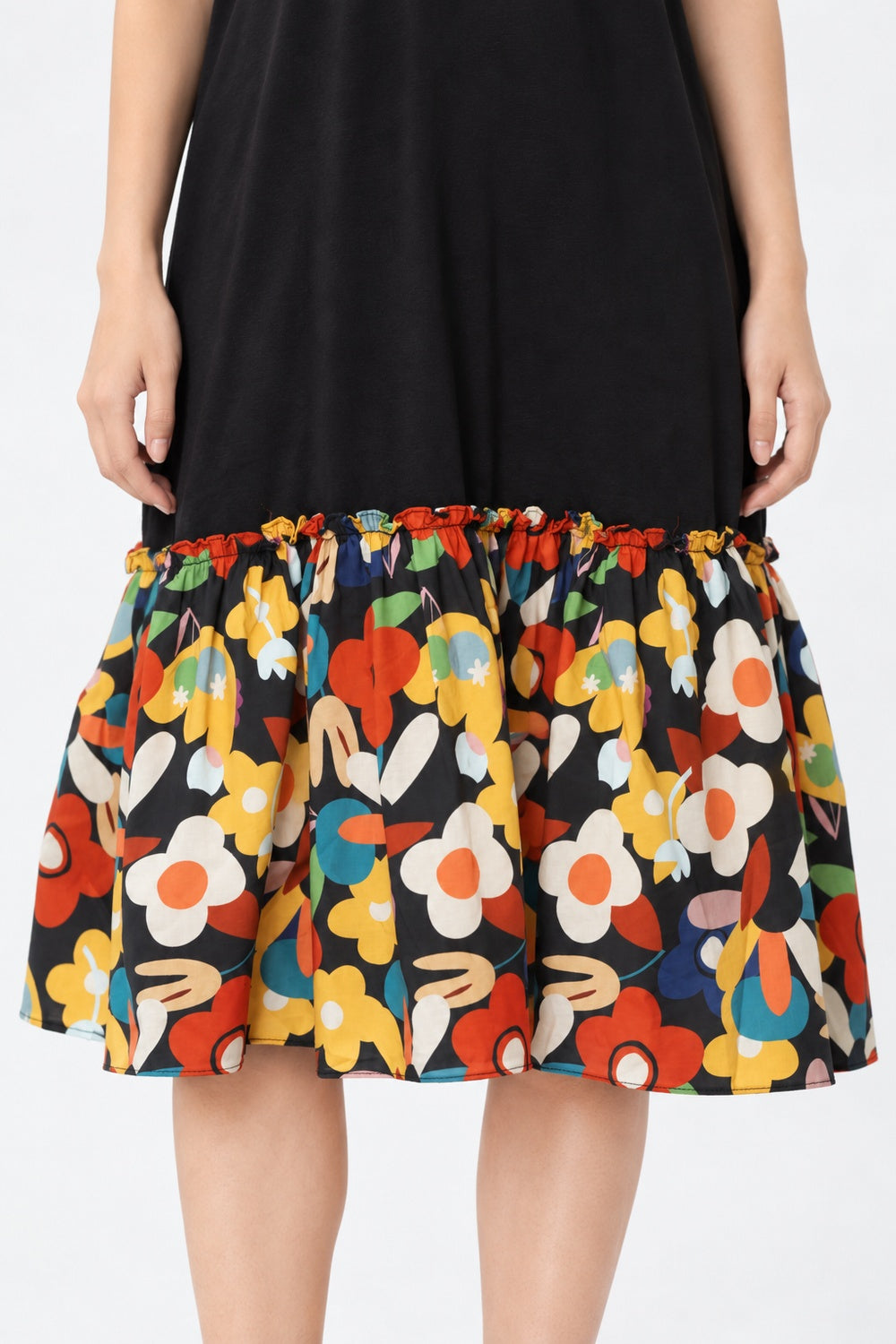 Robyn Dress in Groovy Bloom