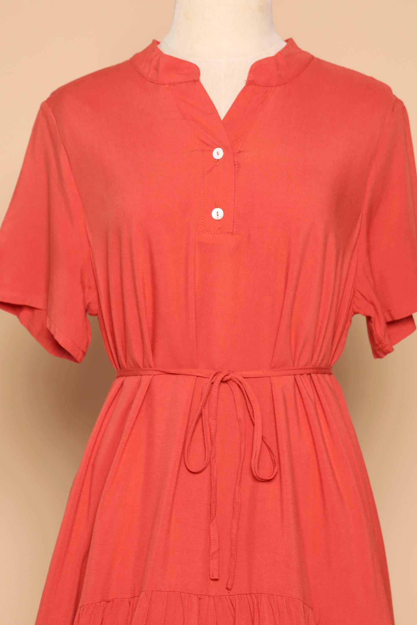 PO - Amarisa Dress in Burnt Orange