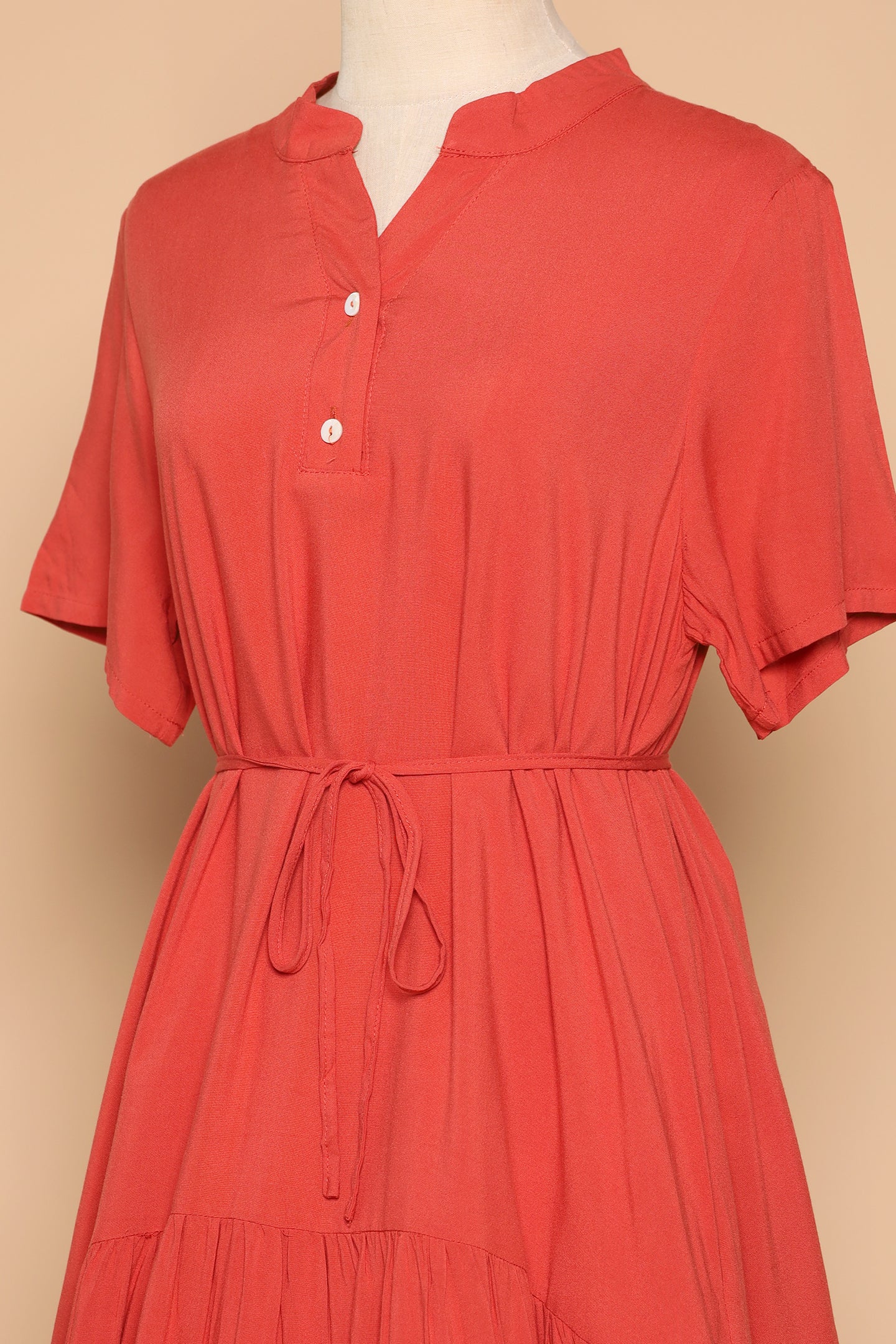 PO - Amarisa Dress in Burnt Orange