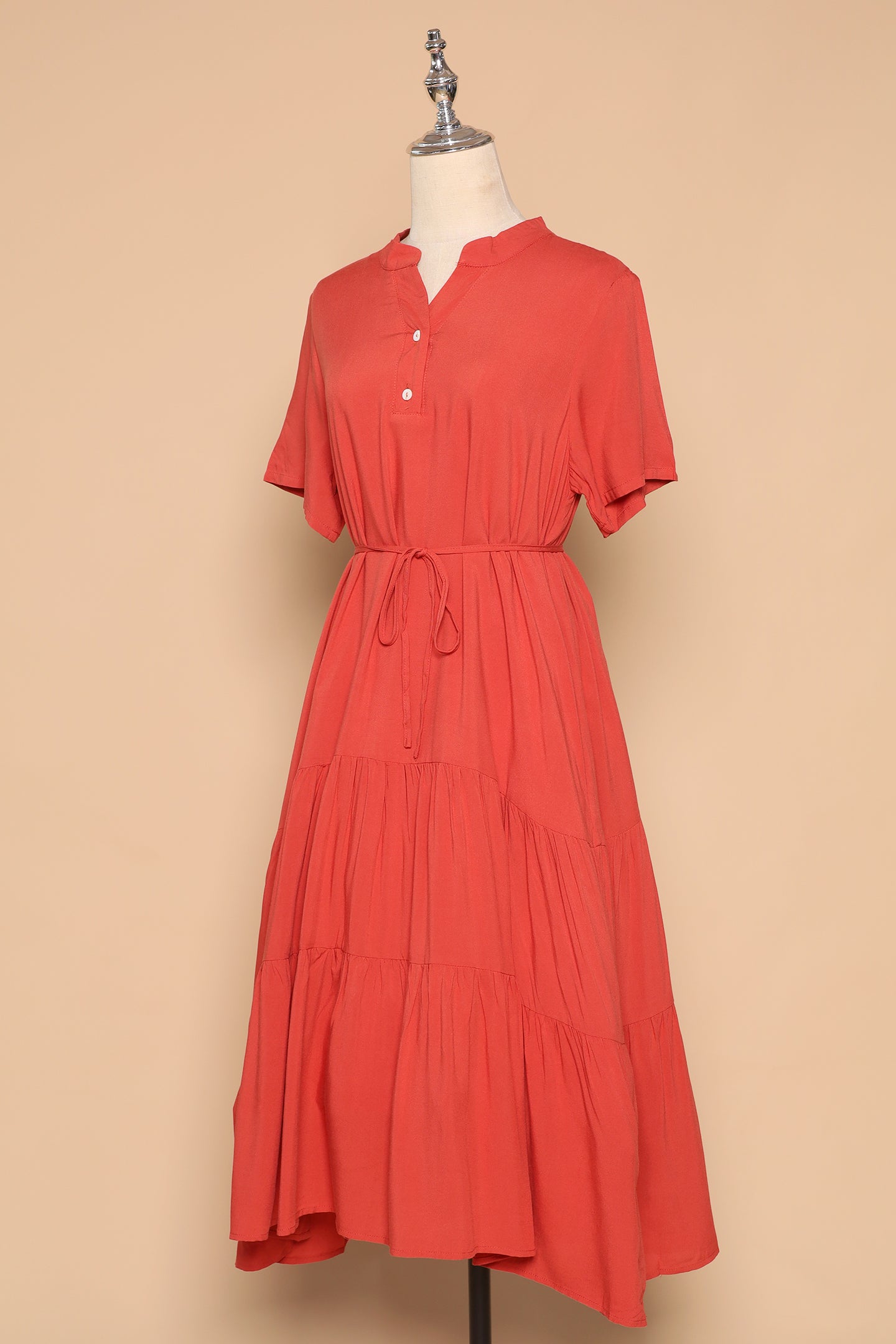 PO - Amarisa Dress in Burnt Orange
