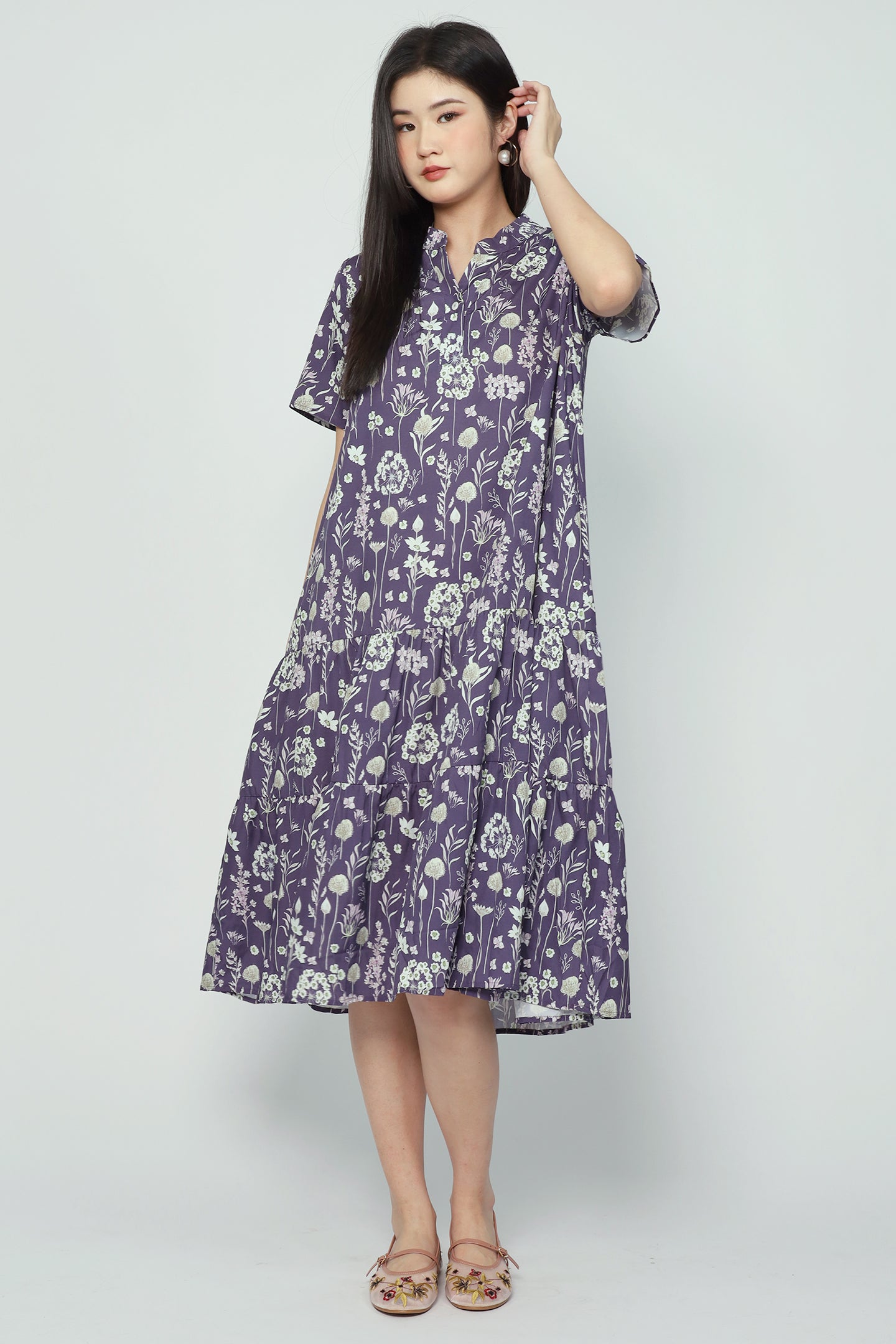 Amarisa Dress in Sweet Petalscape