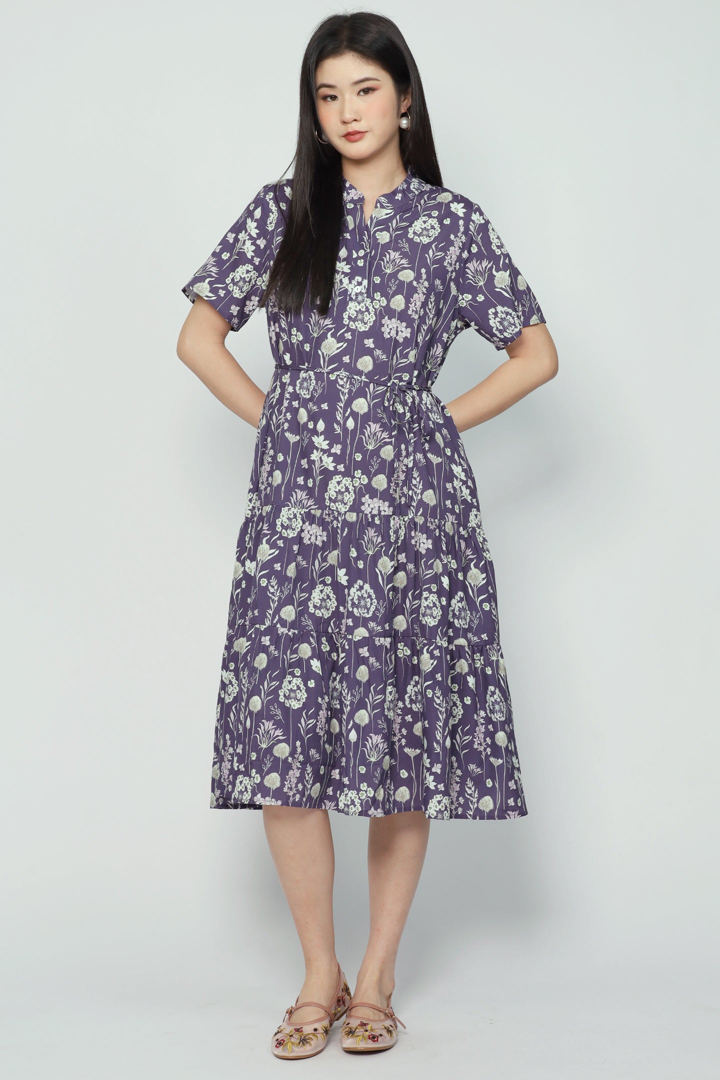 Amarisa Dress in Sweet Petalscape