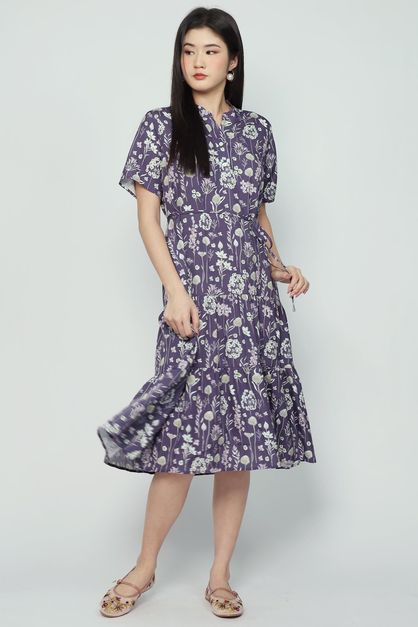 Amarisa Dress in Sweet Petalscape