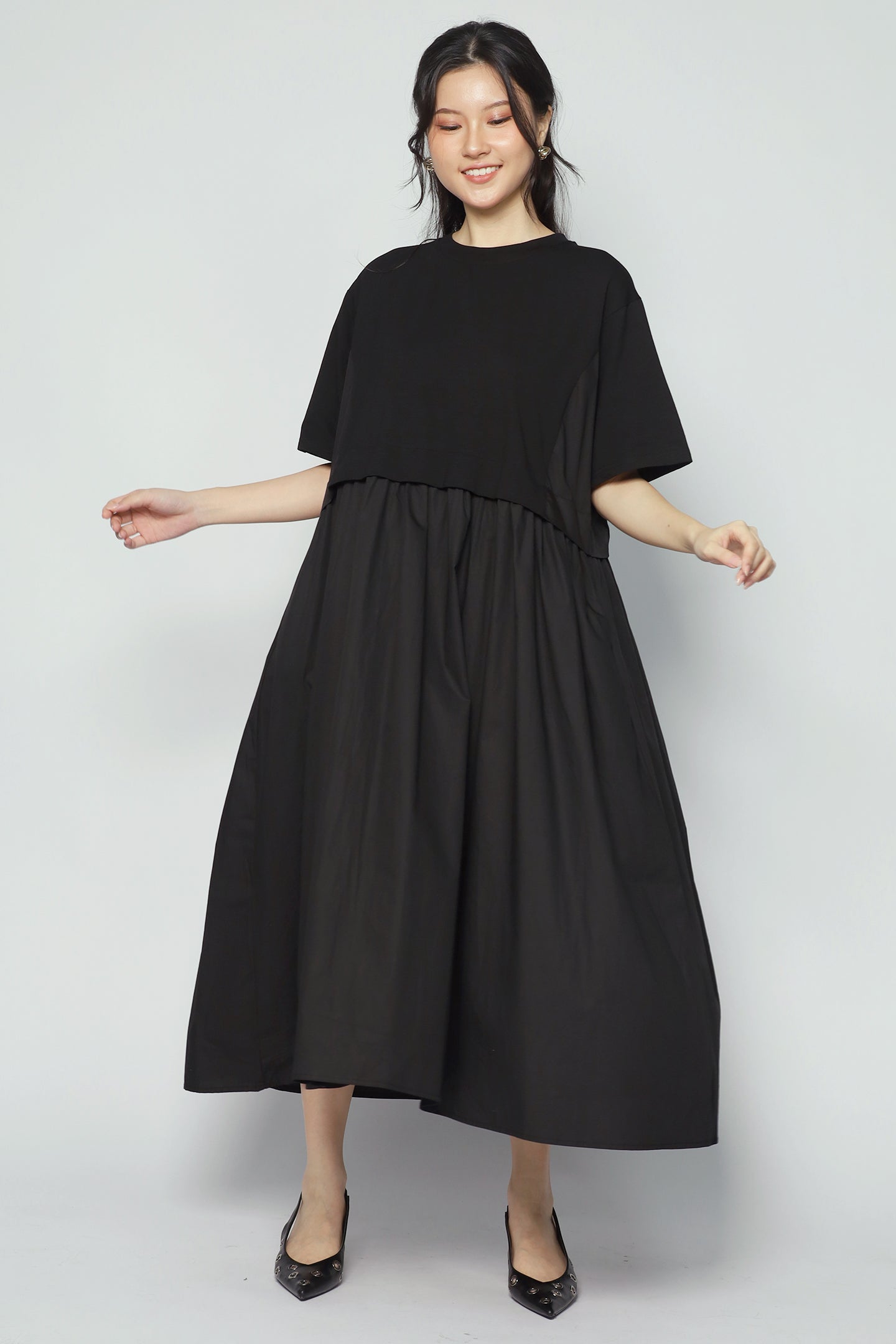 Anaya Dress in Black