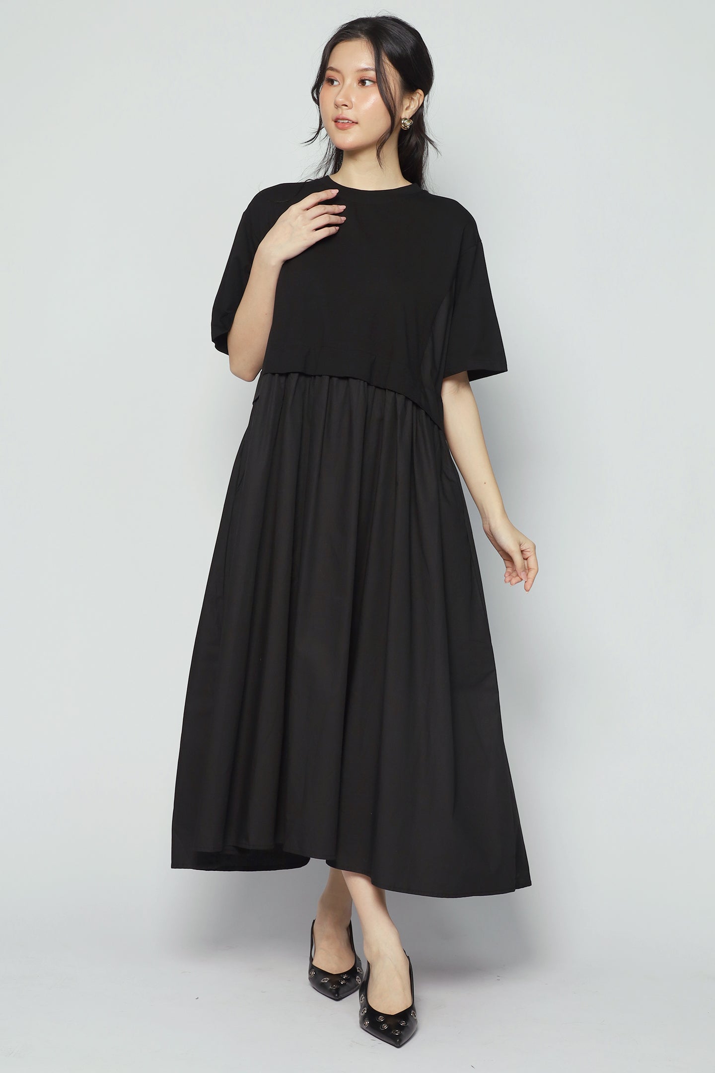 Anaya Dress in Black