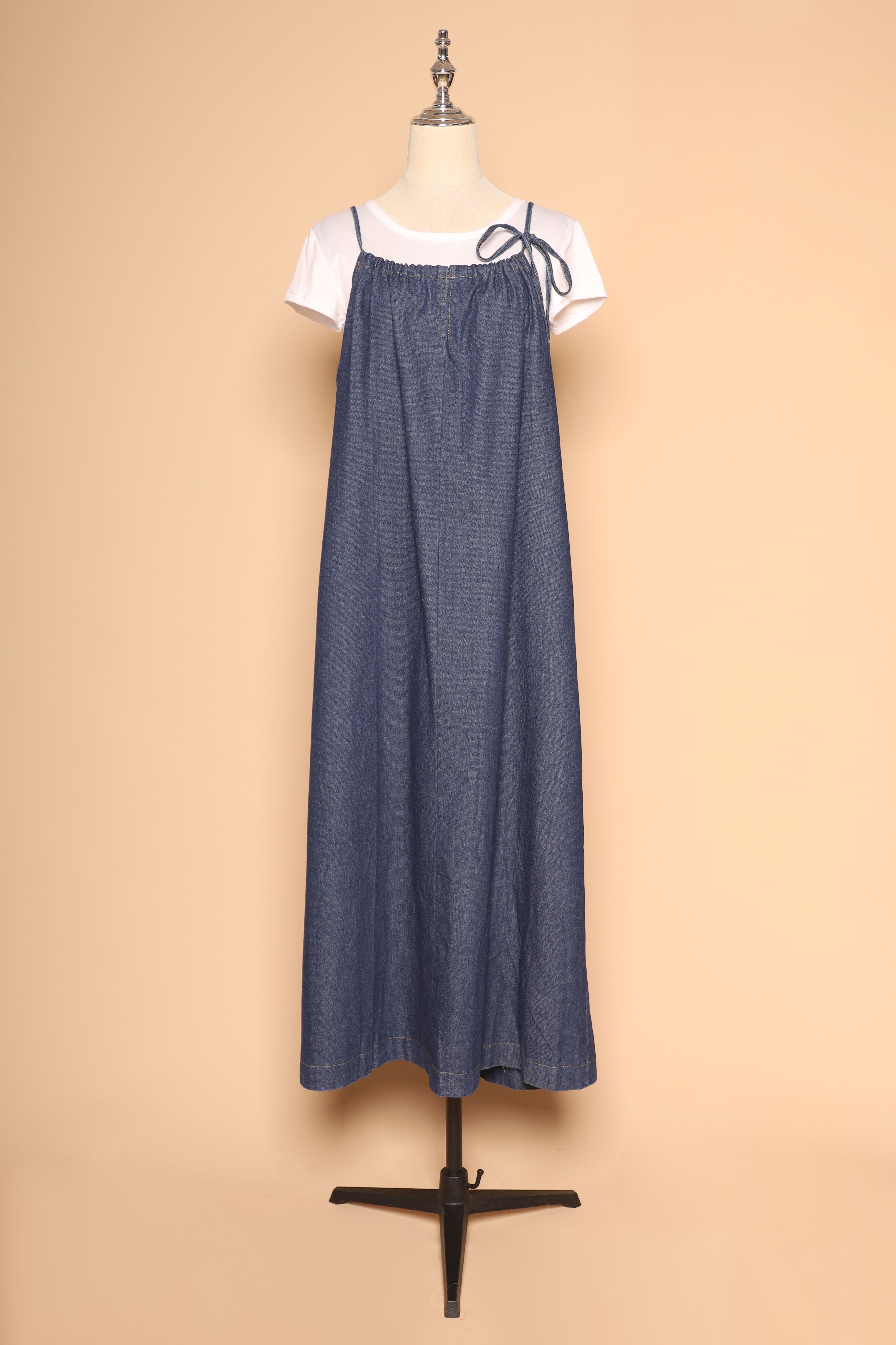 PO - Aoki Denim Pinafore Dress