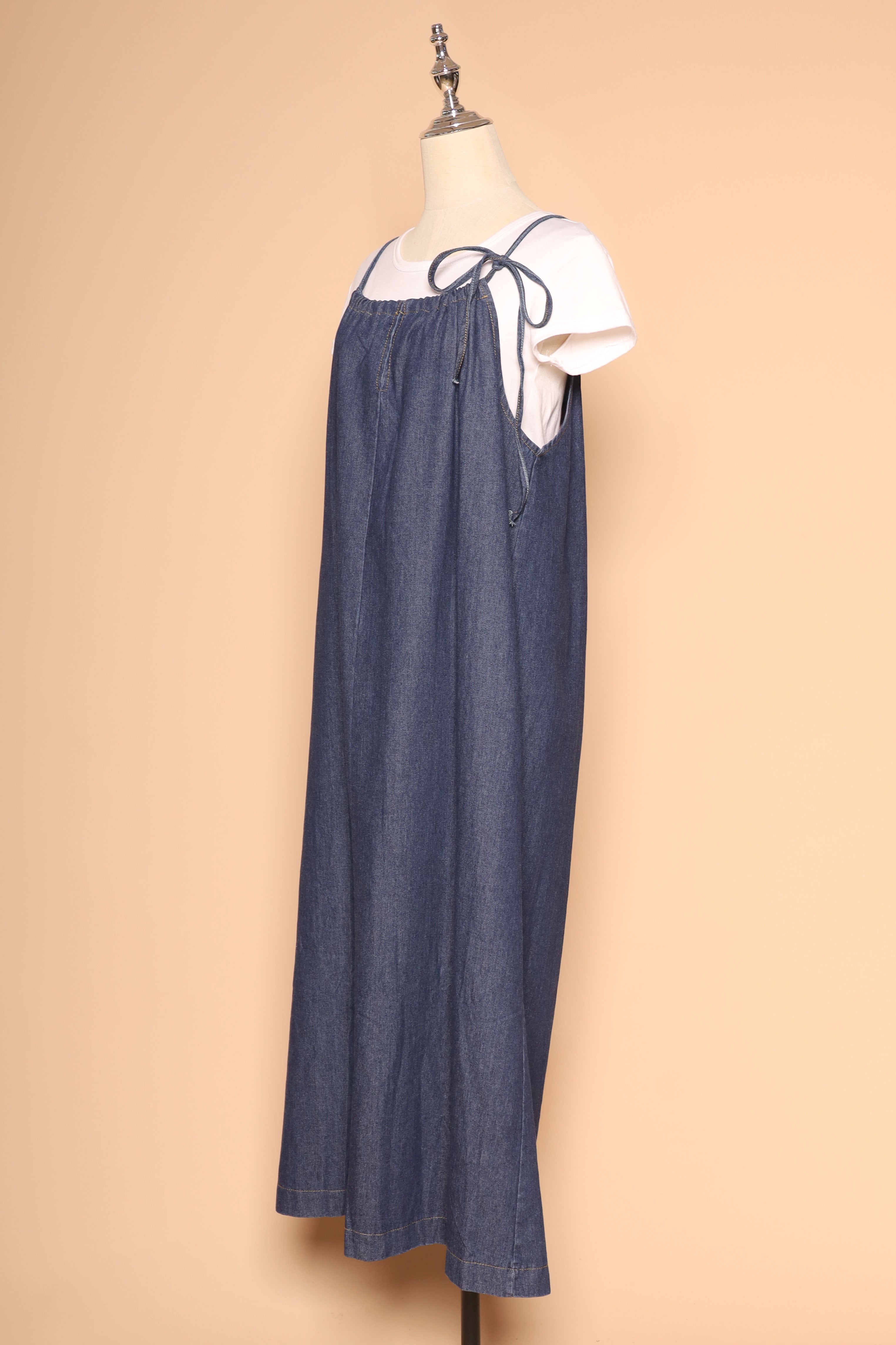 PO - Aoki Denim Pinafore Dress