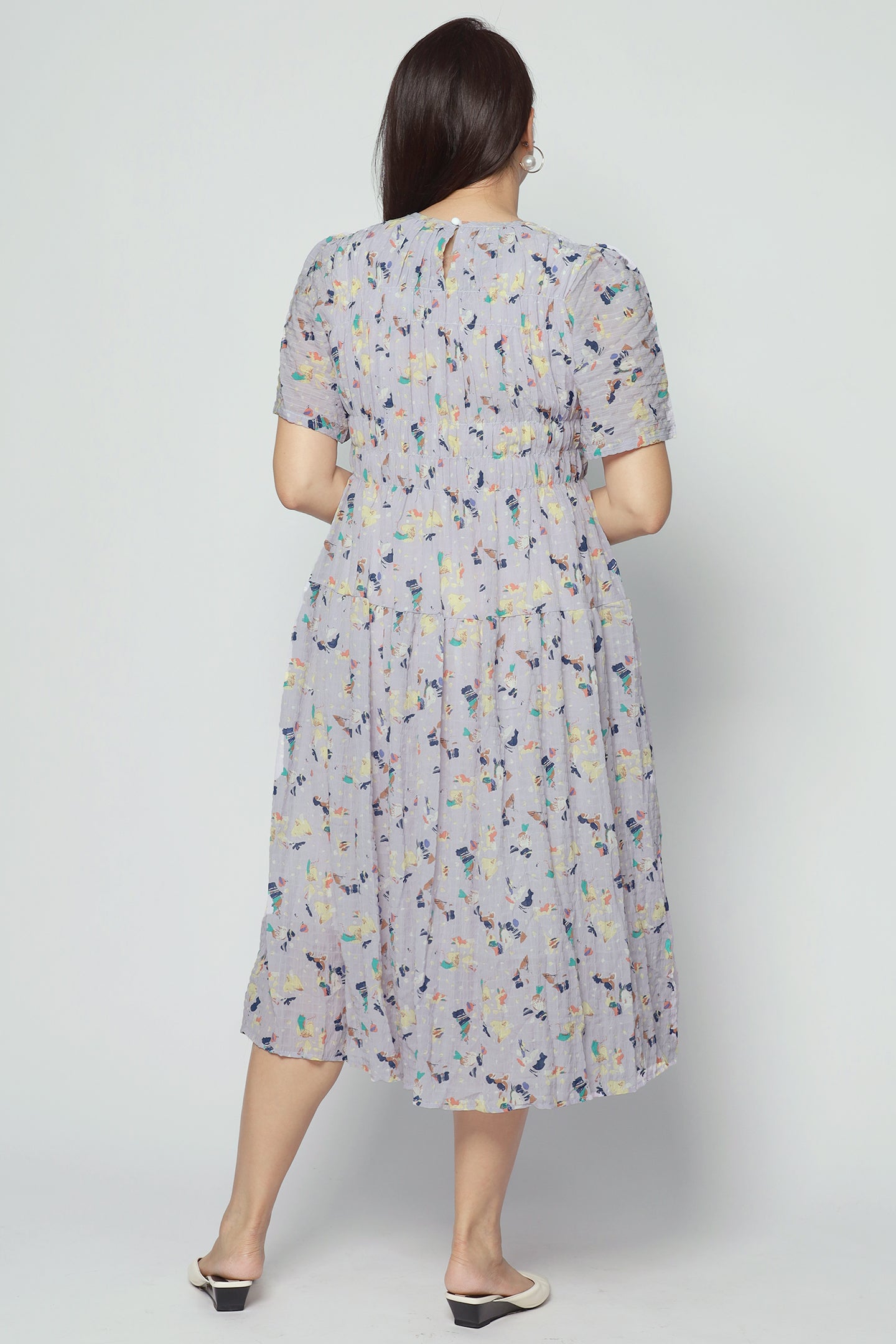 Astha Dress in Purple Dream