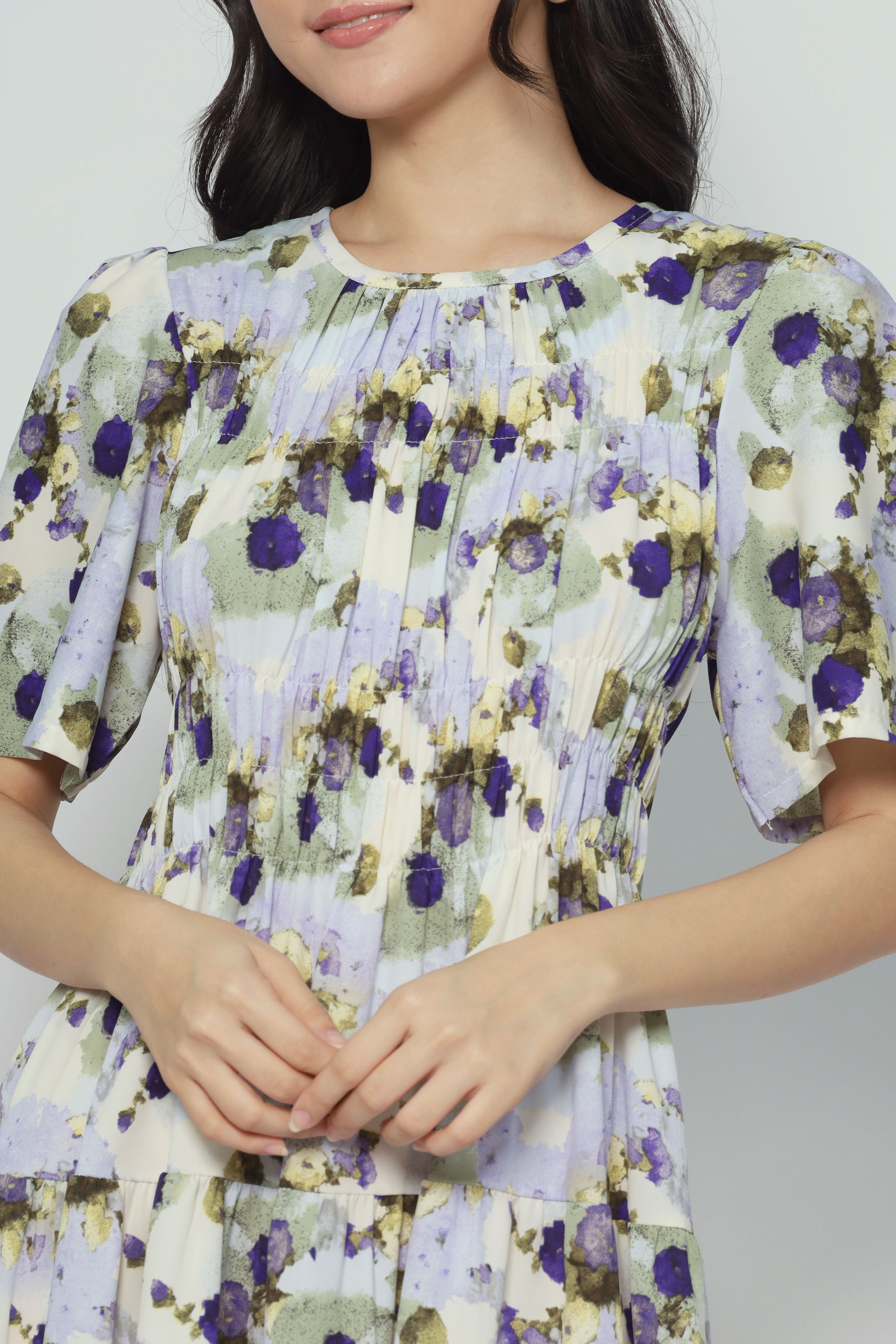 Astha Dress in Petal Pop