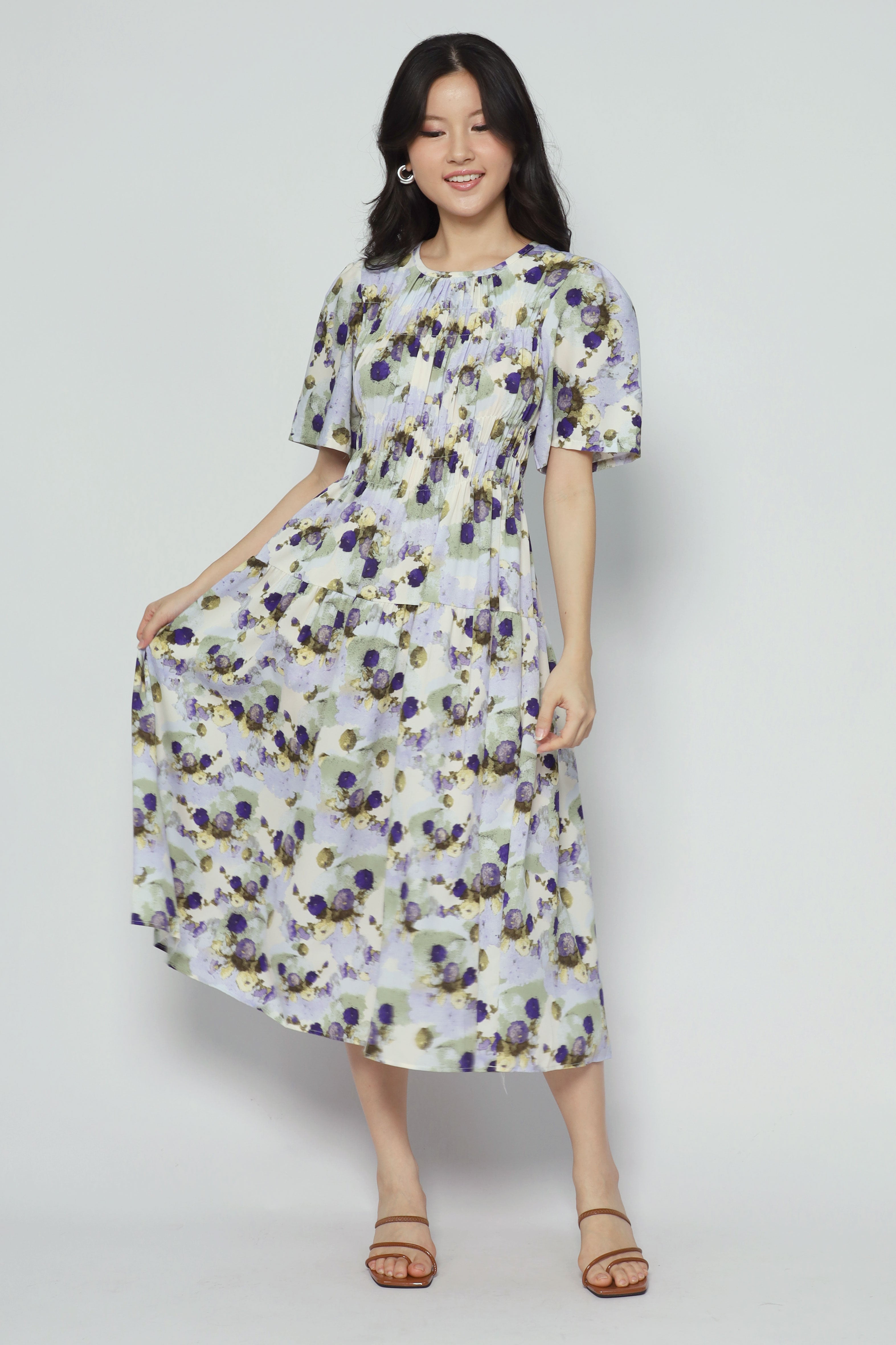 Astha Dress in Petal Pop