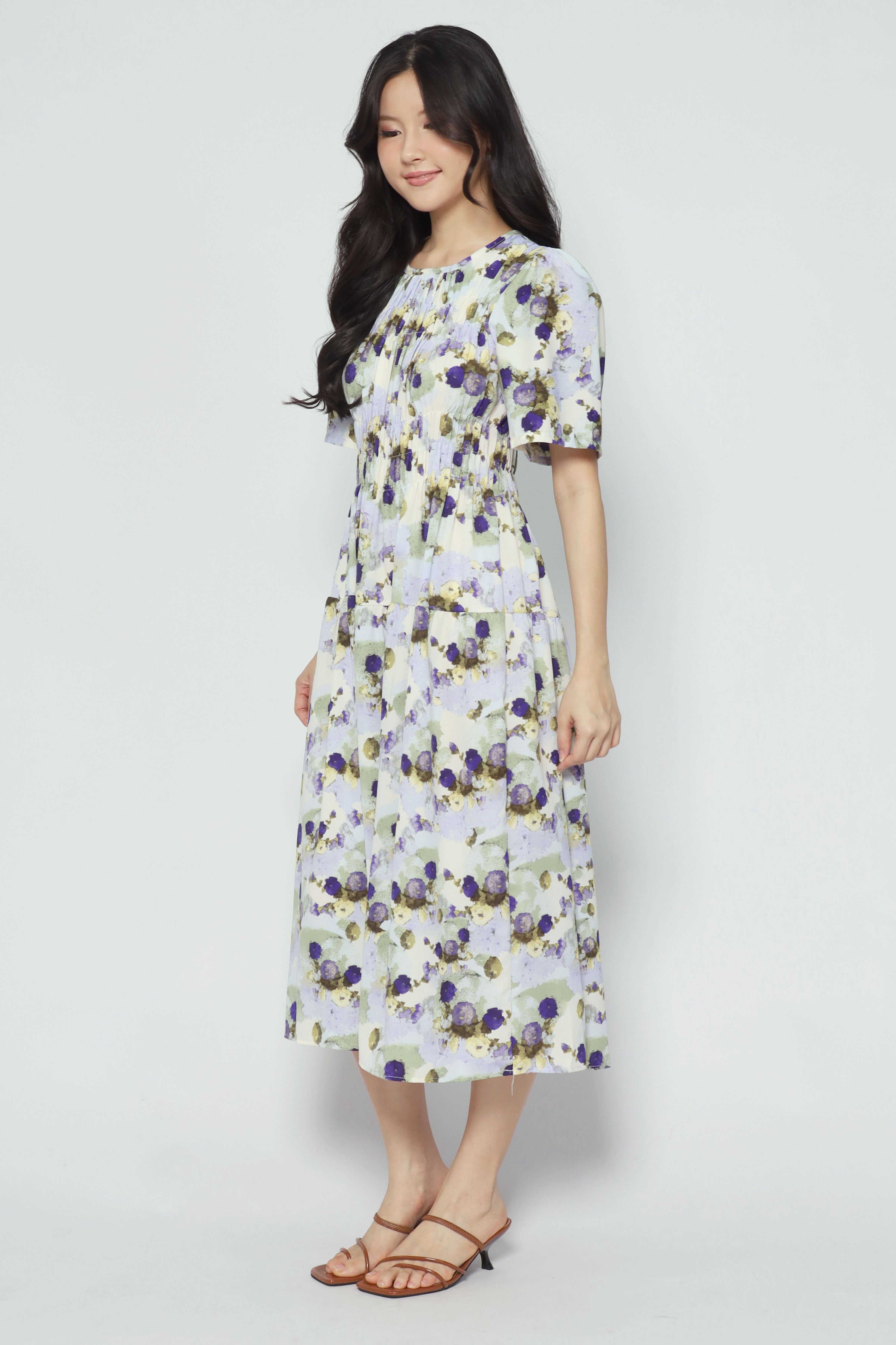 Astha Dress in Petal Pop