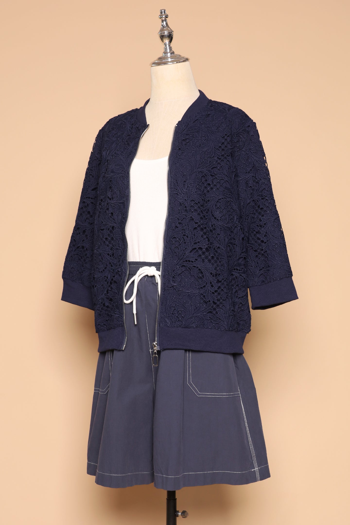 PO - Audrey Jacket in Blue Lace