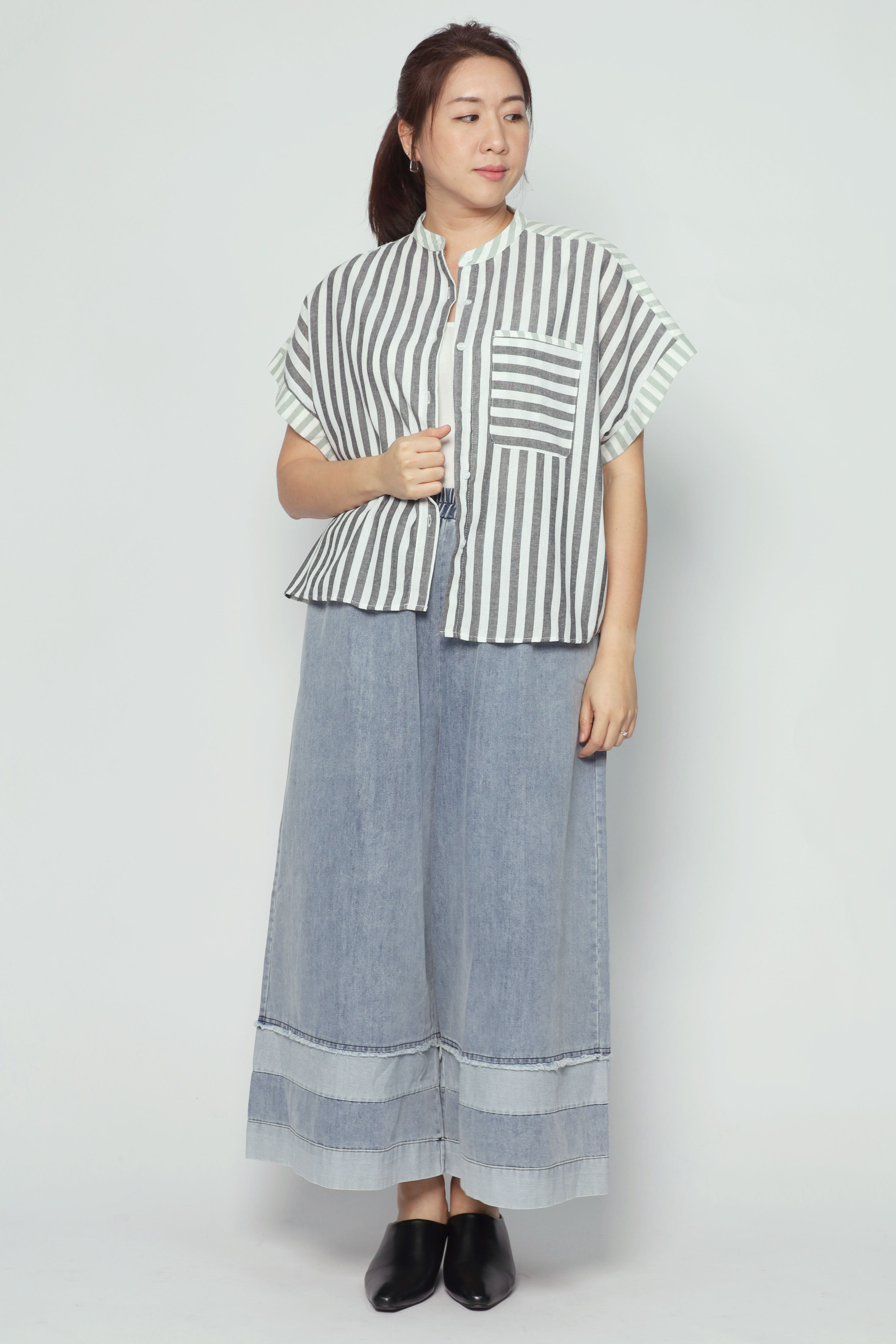 Averie Top in Stripes