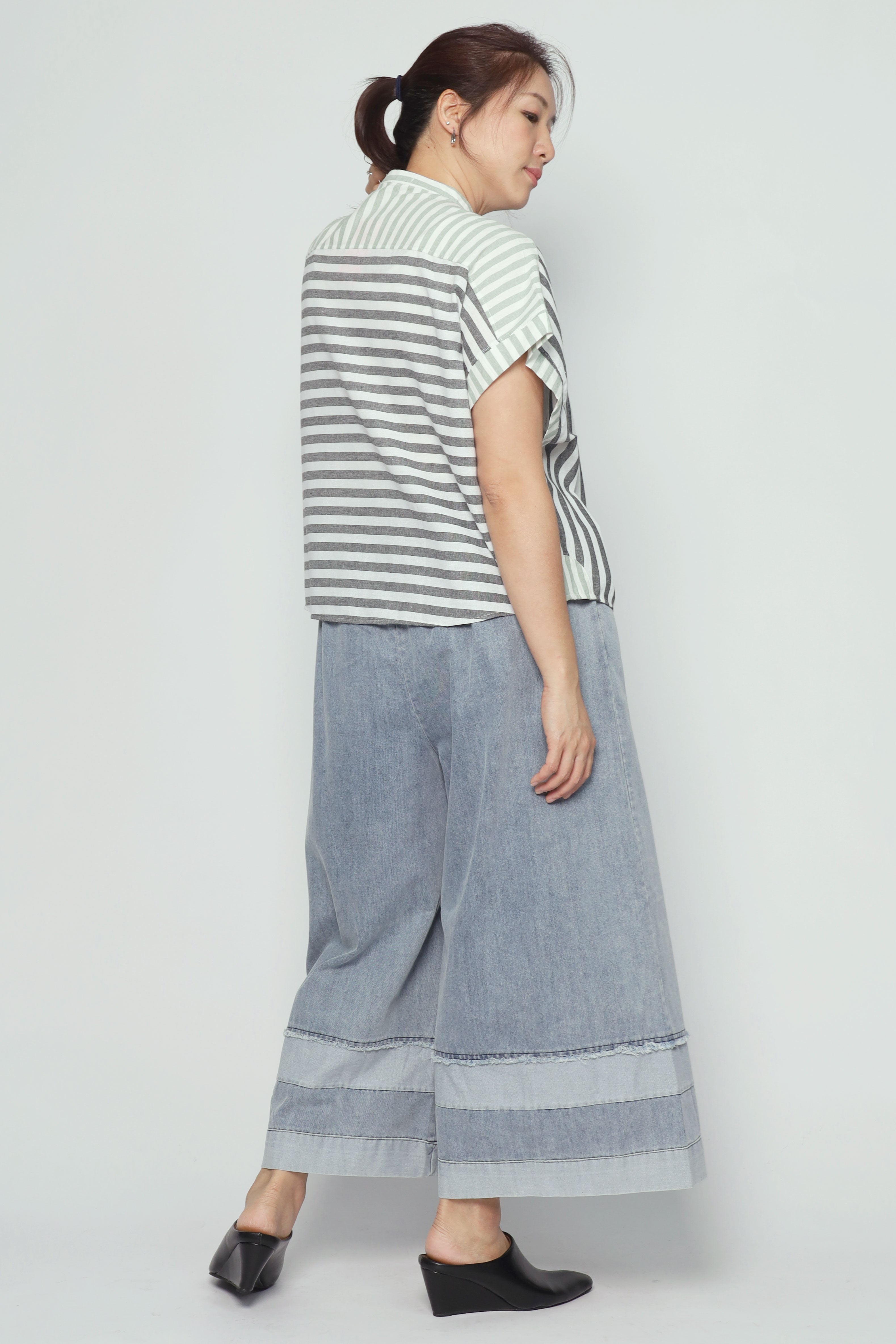 Averie Top in Stripes