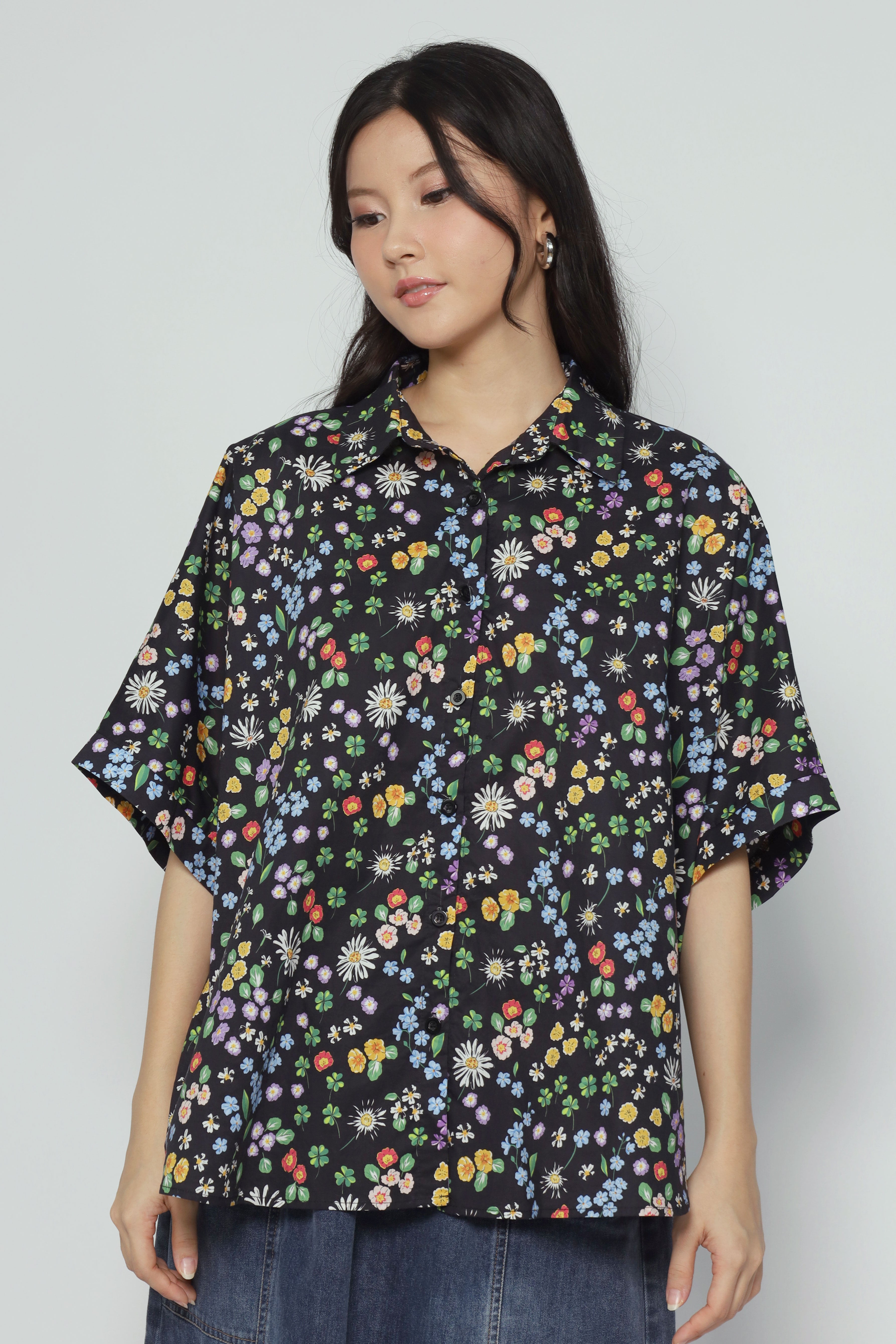Avo Shirt in Daisy Garden