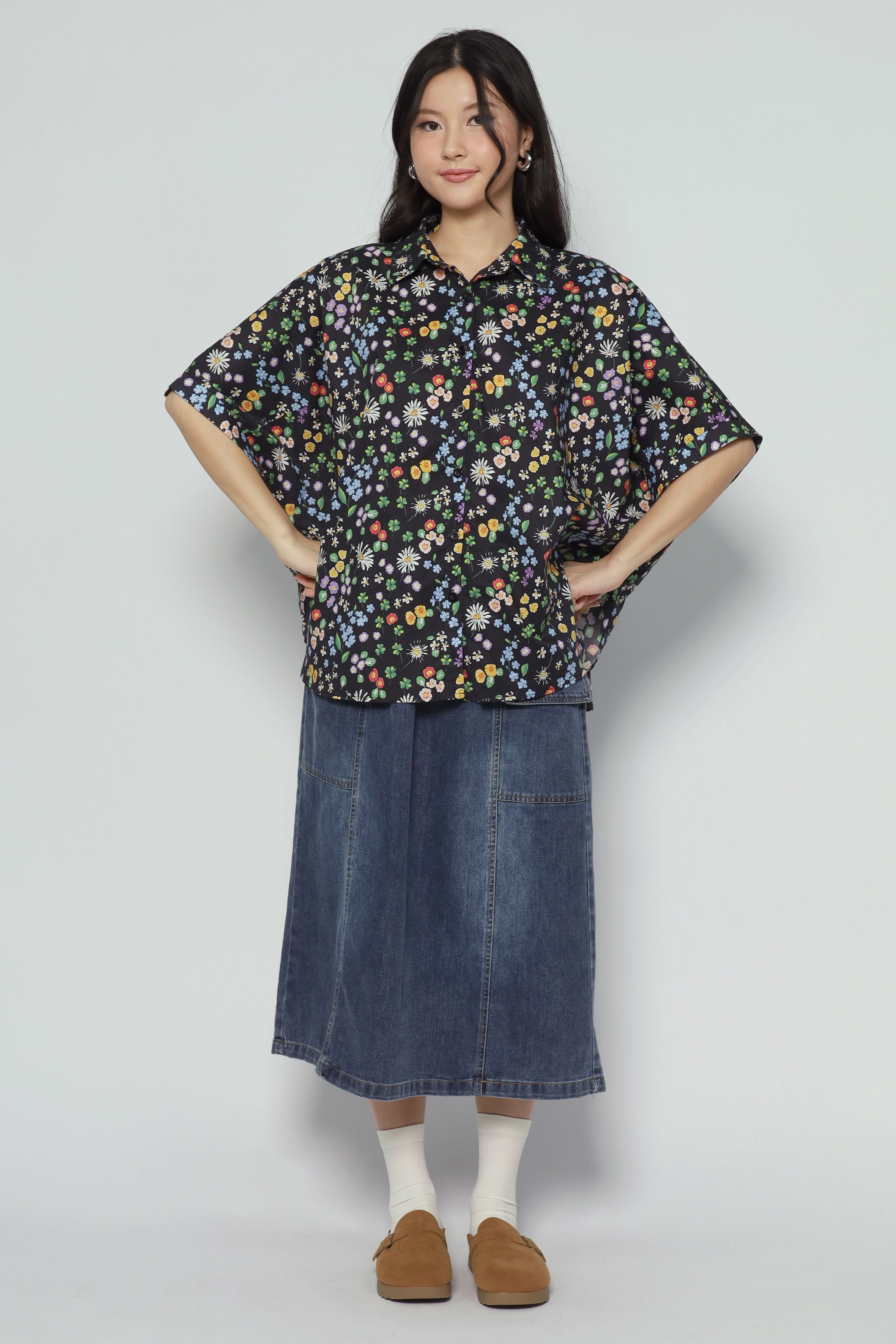 Avo Shirt in Daisy Garden