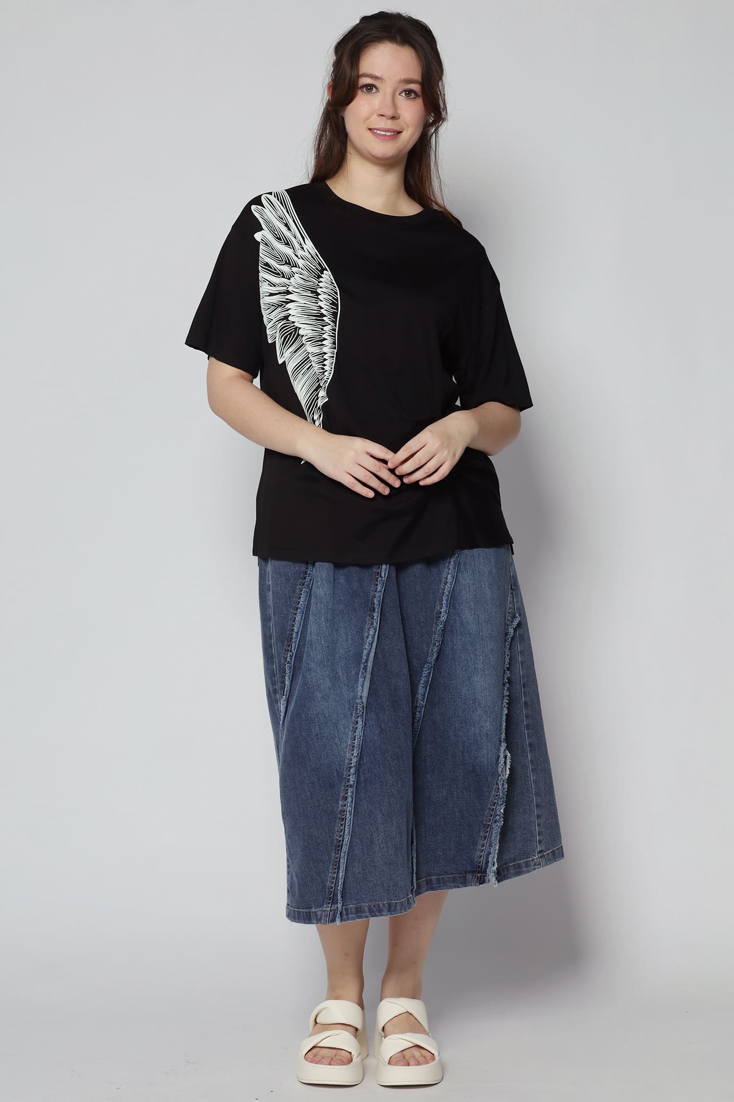 Backorders Angel Wings Printed Top
