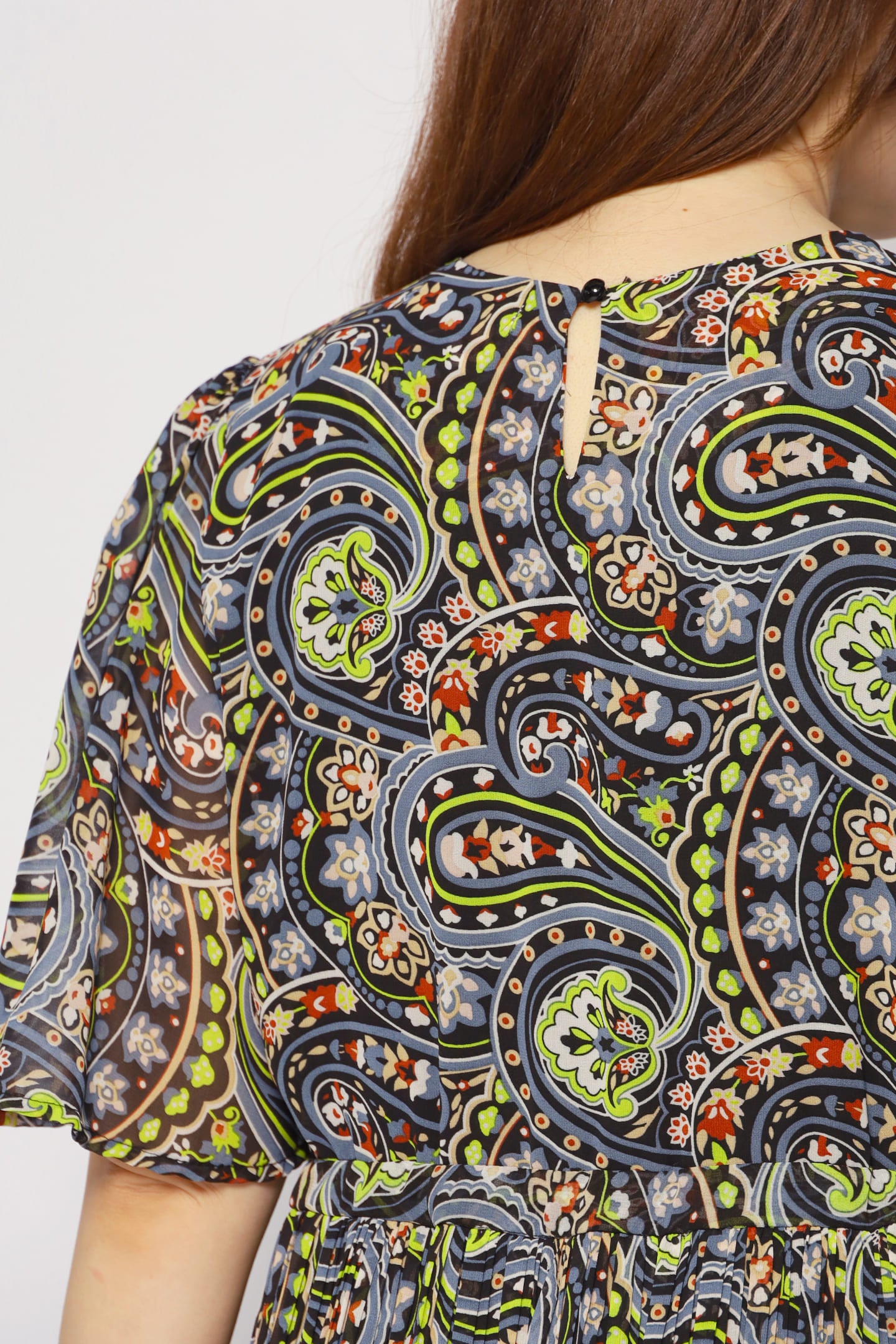 Annie Dress in Black Pastures
