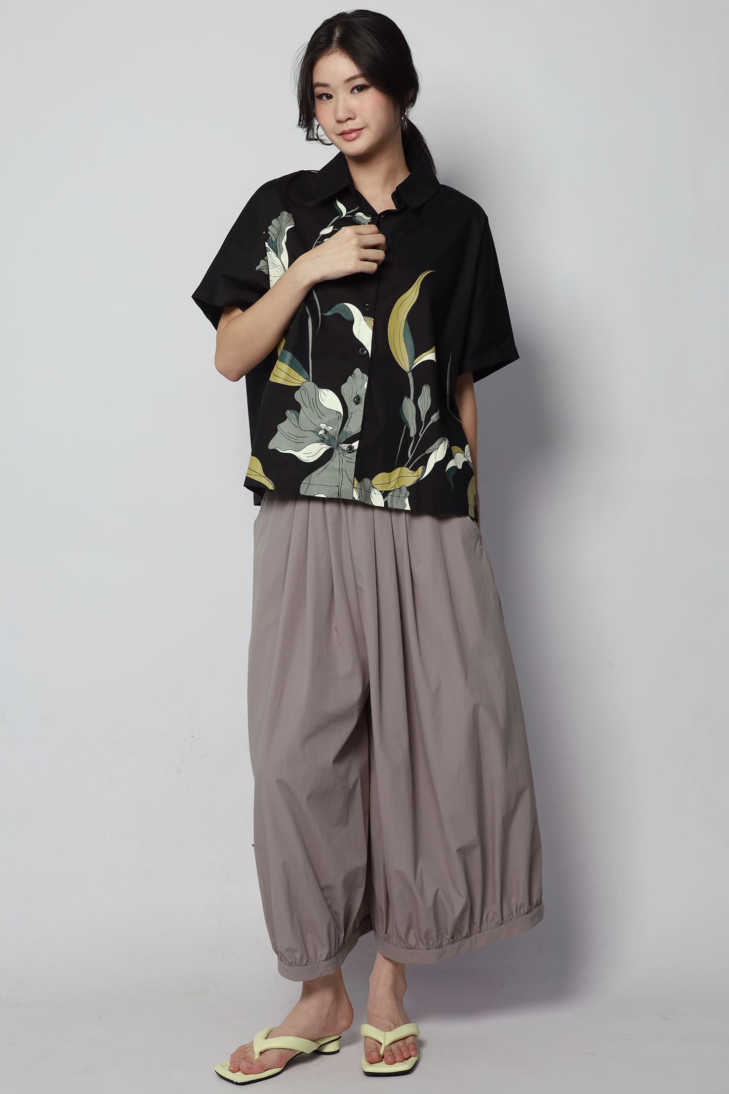 Ara Culottes in Grey