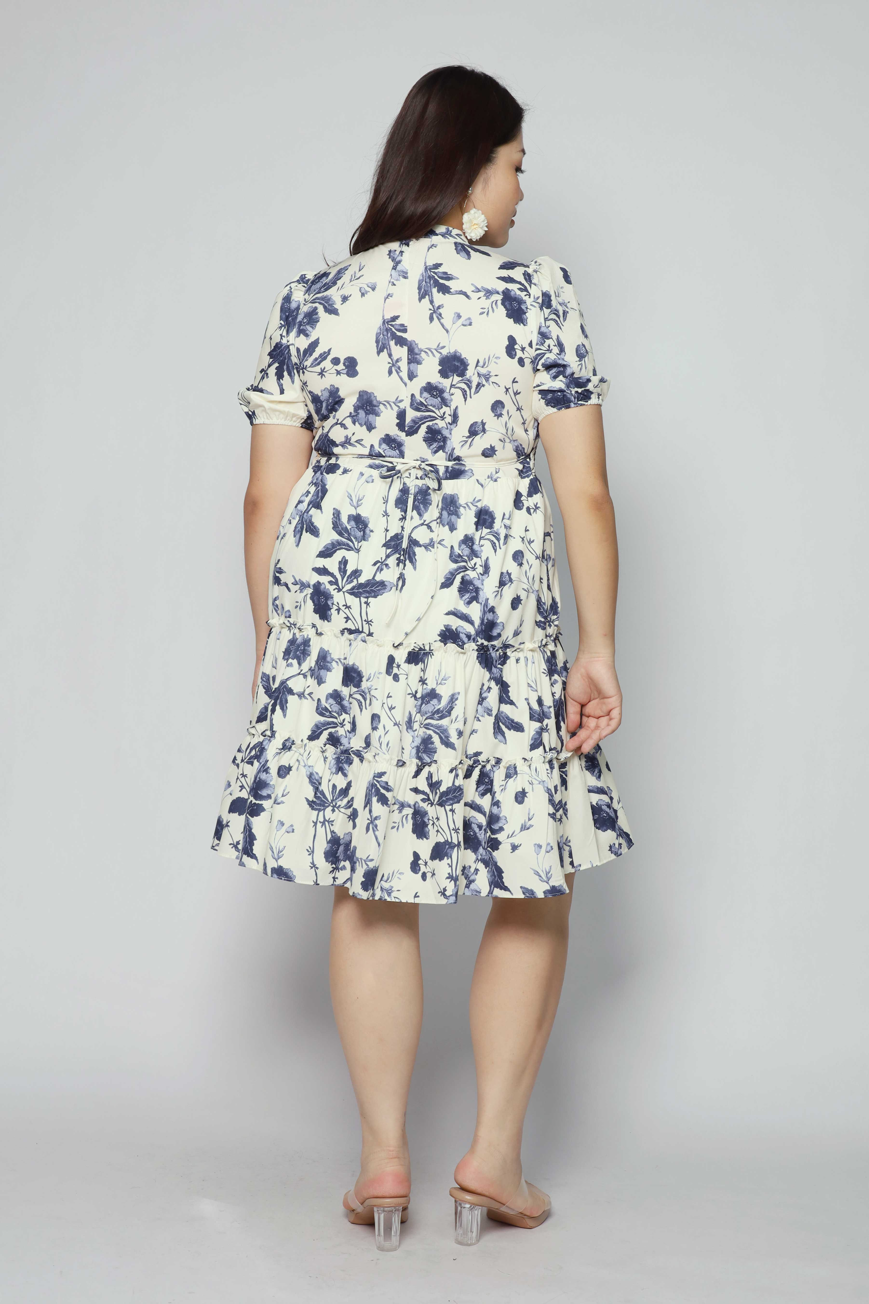 Ariel Dress in Porcelain