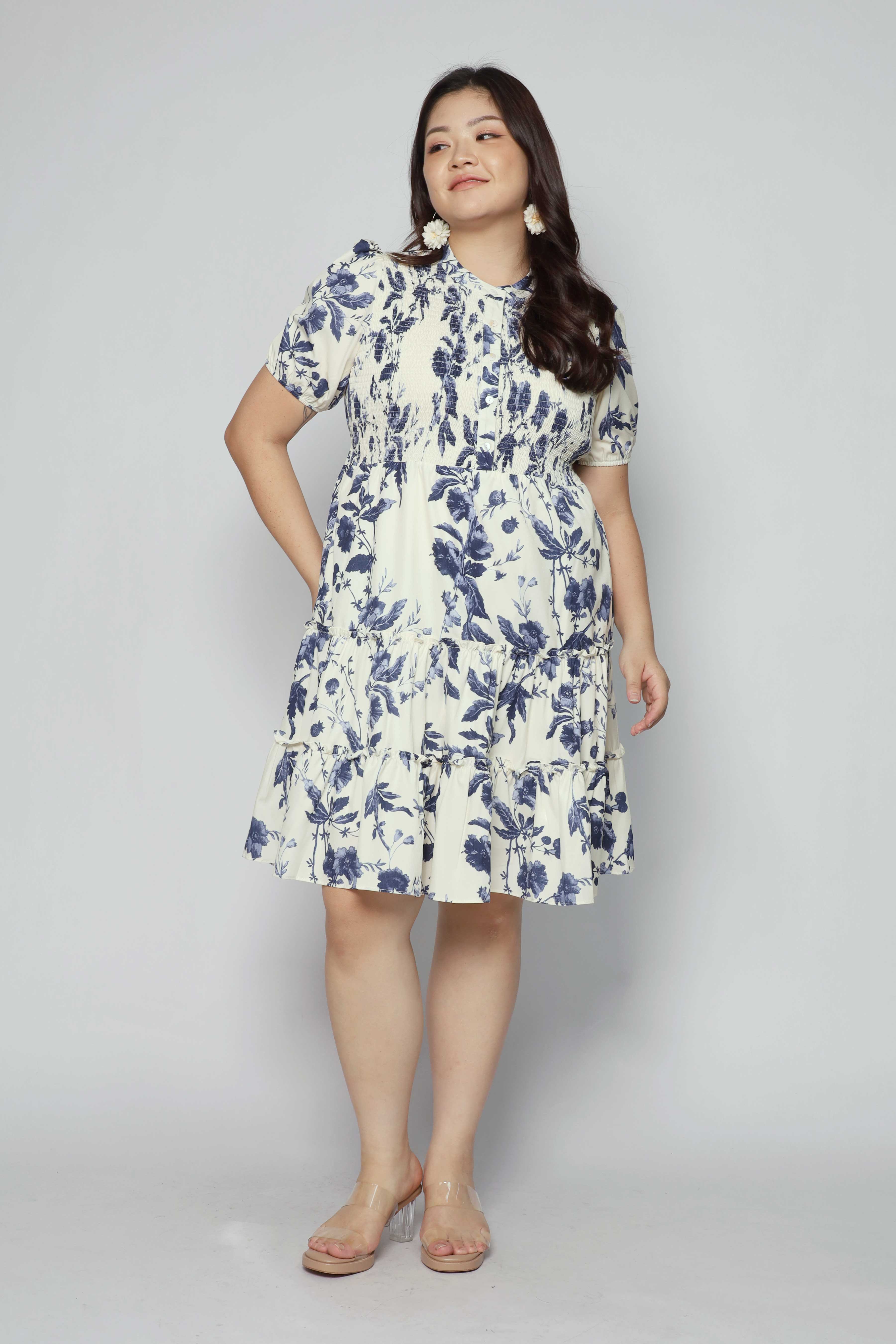 Ariel Dress in Porcelain
