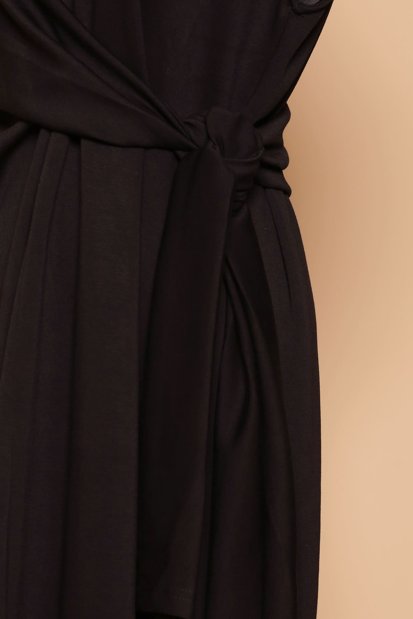 PO - Arisa Tie Dress in Black