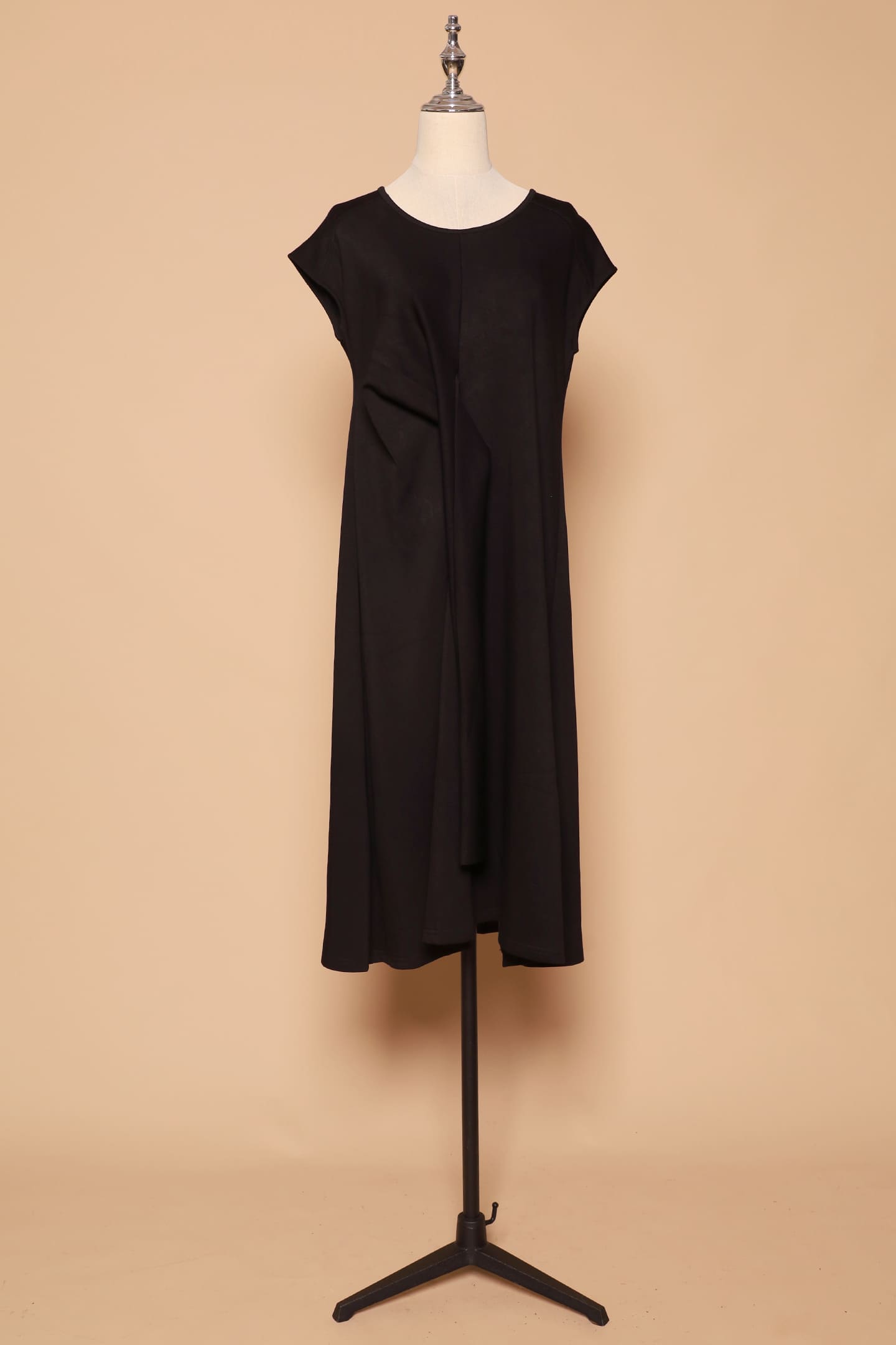 PO - Arisa Tie Dress in Black