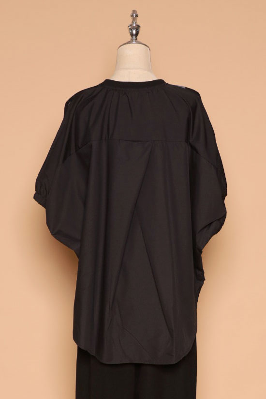 PO - Astri Polkadot Batwing Top